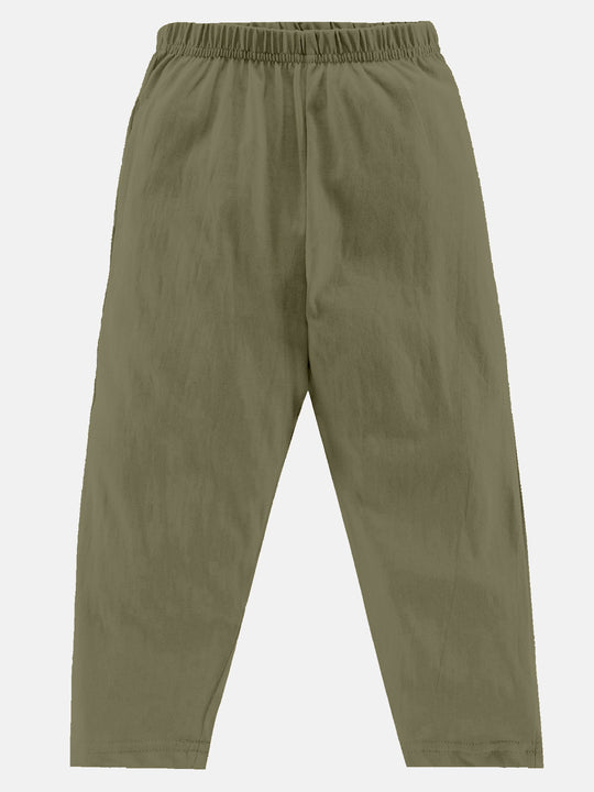 Boys Solid Pyjama Pant With Single Pocket