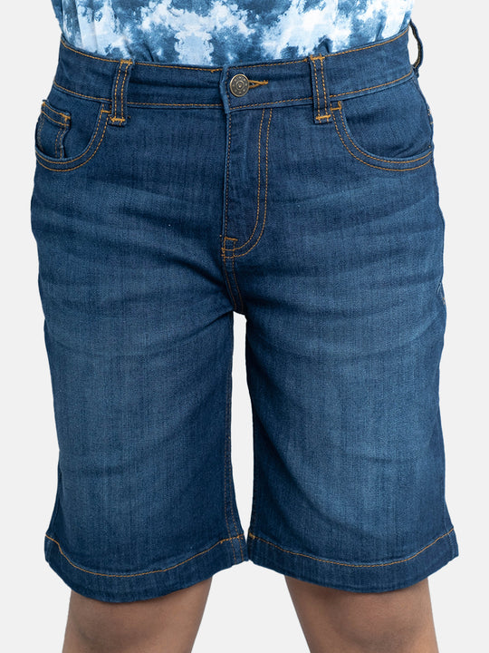Boys Knee length Denim Shorts