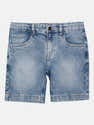 Short Baggy En Jean Pour Adolescent Garçon - Coupe Ample Décontractée - Taille élastique 4-14 Ans - Idéal été, Sport, Streetwear - 4