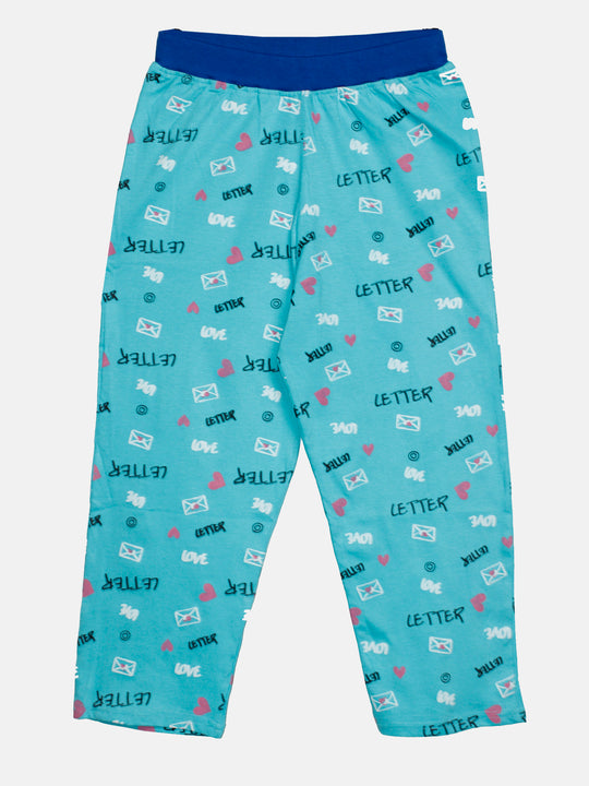 Girl's AOP Pyjama Pant