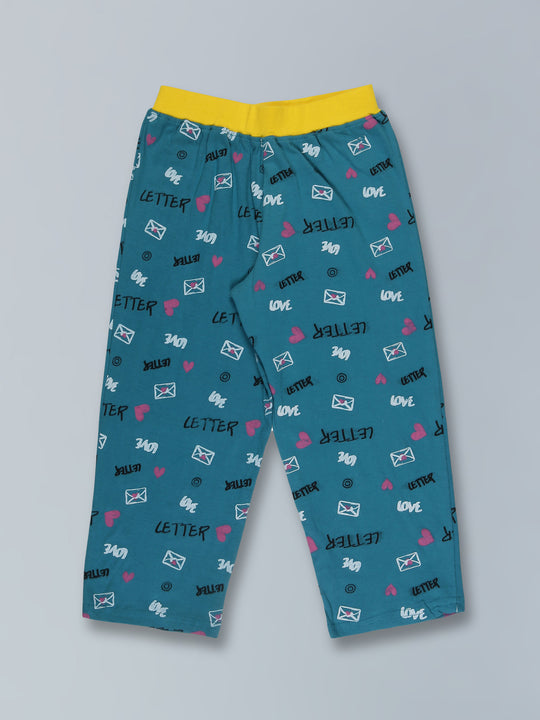 Girl's AOP Pyjama Pant