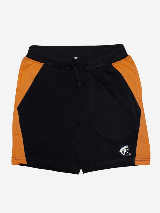 Boys Cotton Shorts with Side Panel
