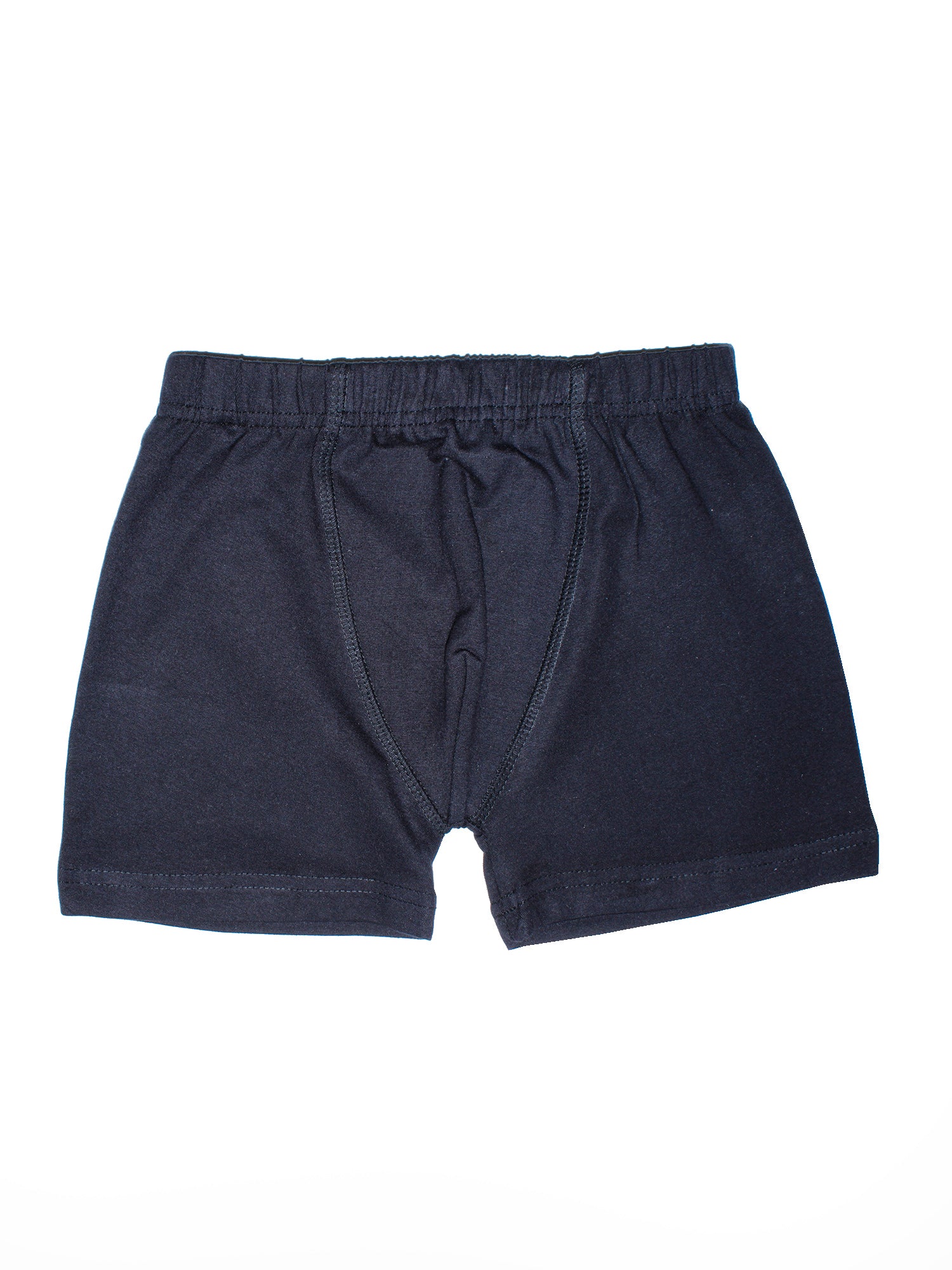 Kiddopanti Boys Cotton Lycra Solid Boxer Shorts Pack of 3