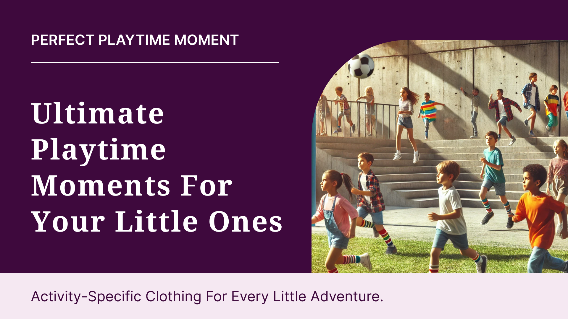 Activity-Specific Clothing for Every Little Adventurer  Find Perfect Fit for Every Playtime Moment