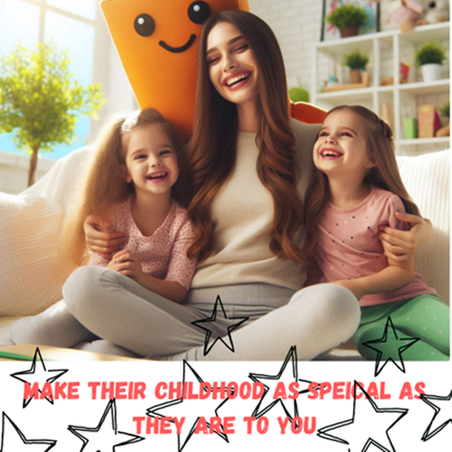 MAKE THEIR CHILDHOOD AS SPECIAL AS THEY ARE TO YOU