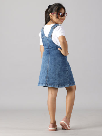 customised Skirt Type Vibrant Dungaree Set at Rs 1600/piece, Dungaree Set  in Noida