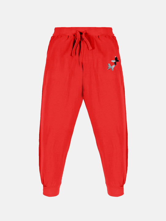 Girls Applique Track Pant