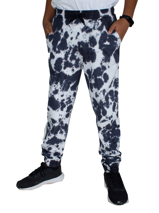 Unisex "Cloud effect" Tie and Dye Track Pant