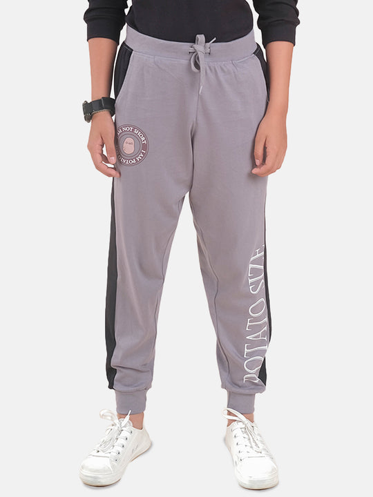 Kiddopanti Boys Cotton Slant Pocket Printed Track Pant