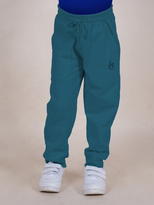 Solid Fleece Track Pant