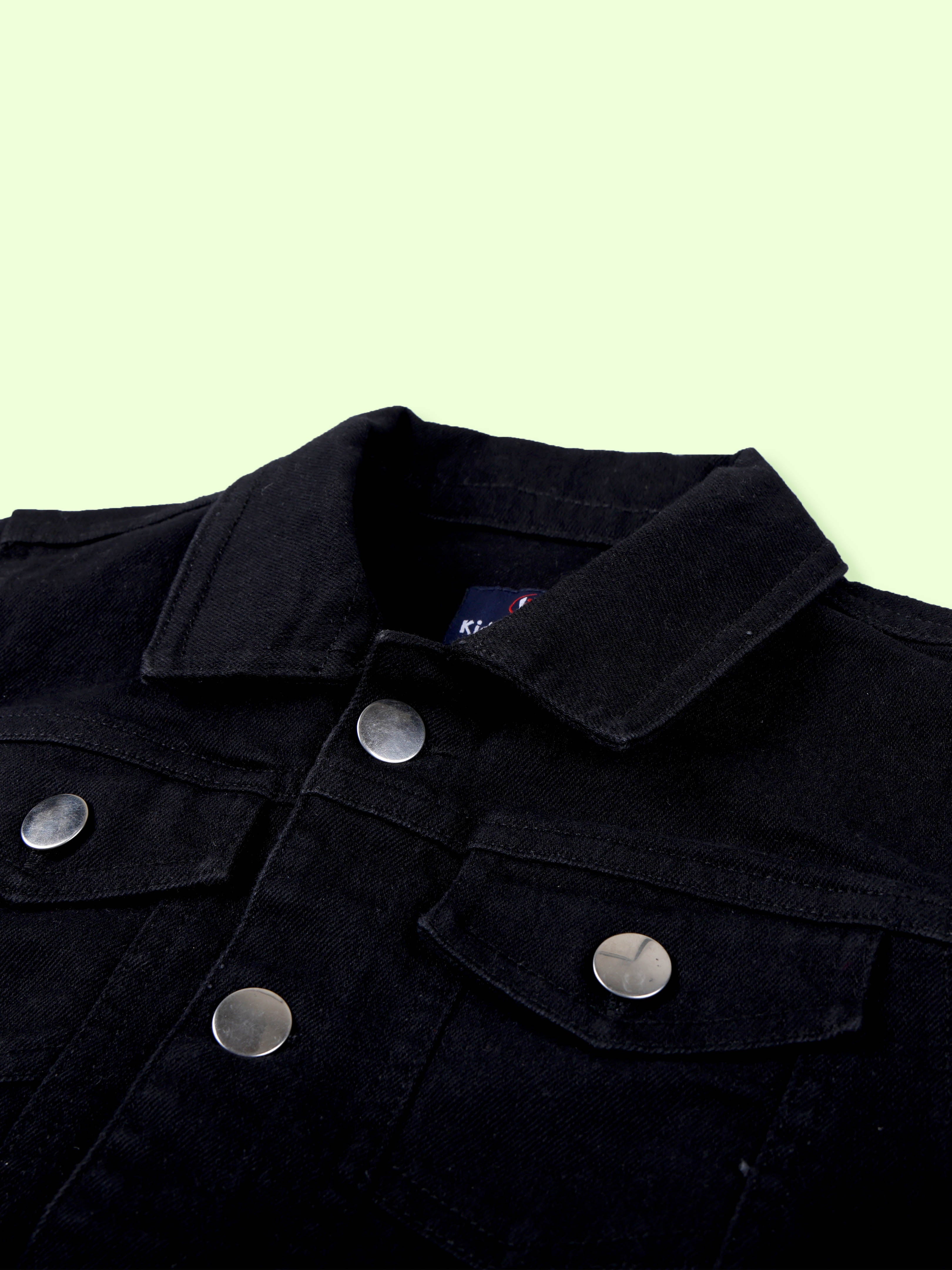 Boys Denim Jacket With Applique