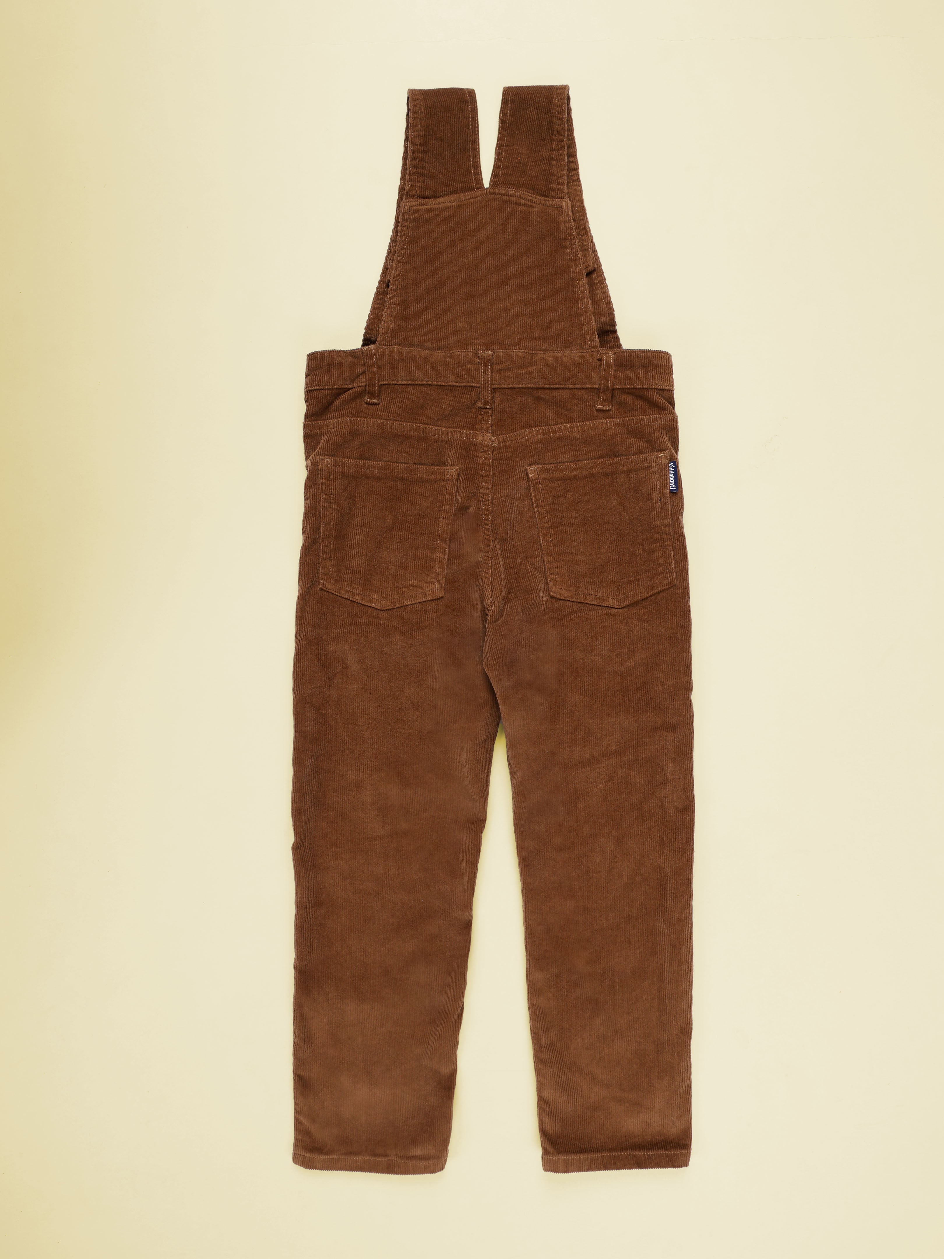 KiddoPanti Boys Solid Cotton Corduroy Dungarees Pant