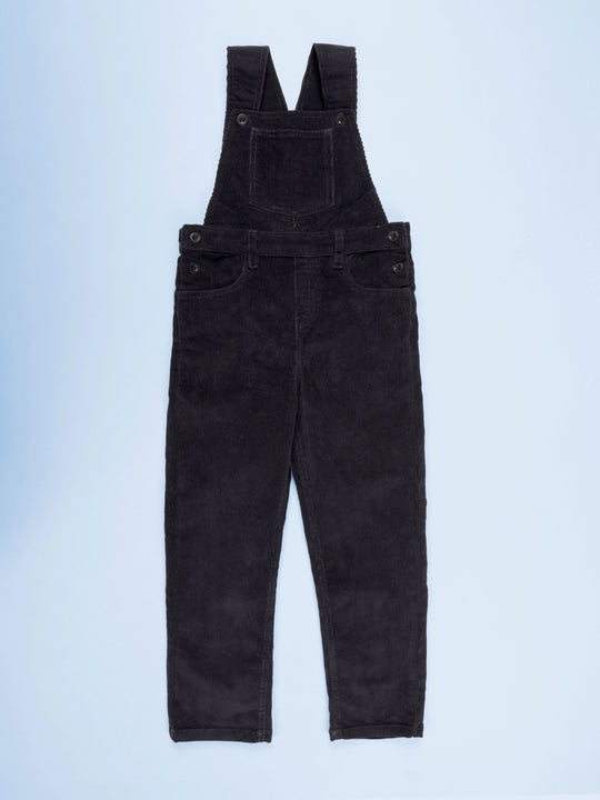 KiddoPanti Boys Solid Cotton Corduroy Dungarees Pant