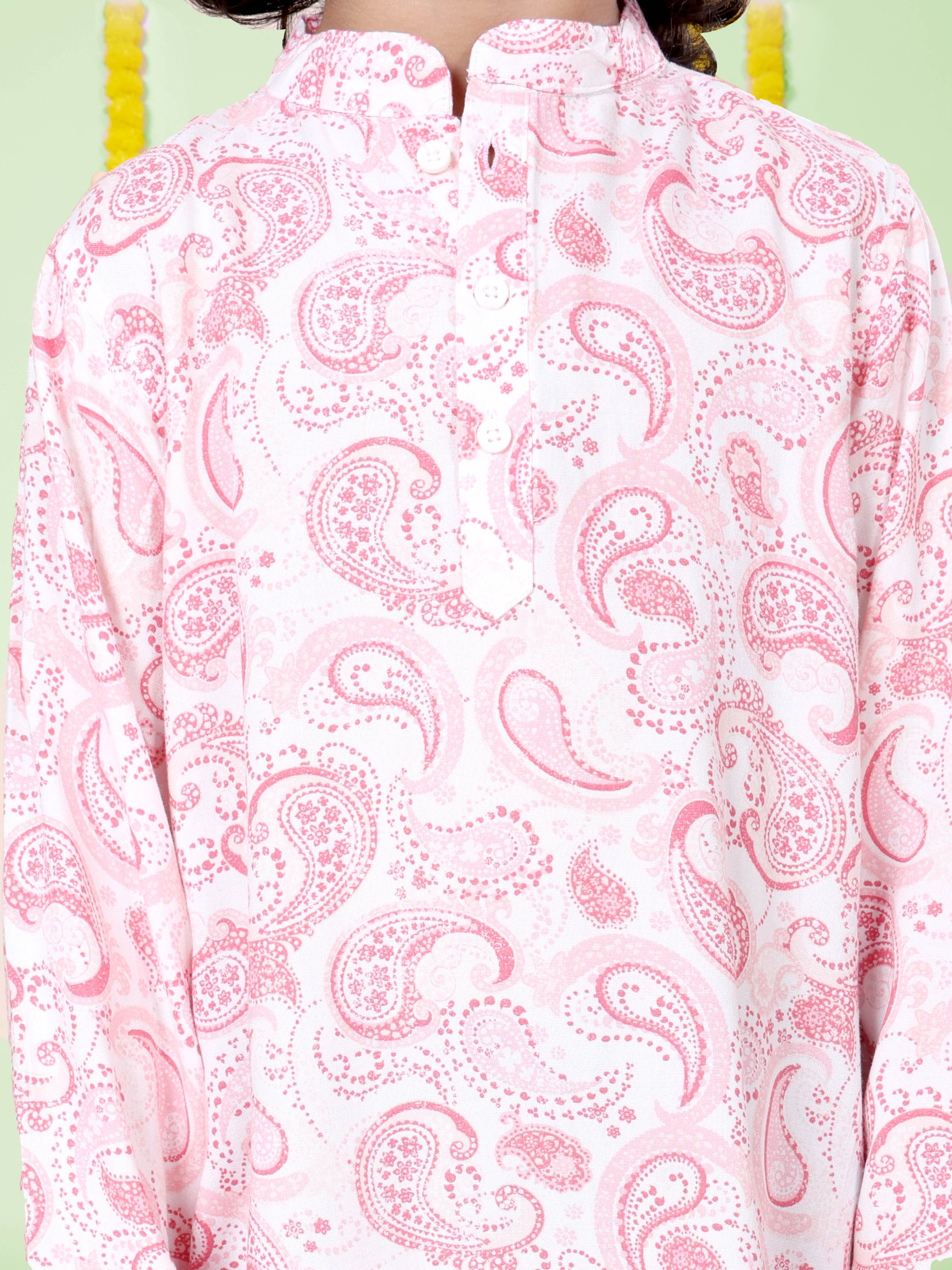 Kiddopanti Boys Ethnic Wear Printed Short Kurta