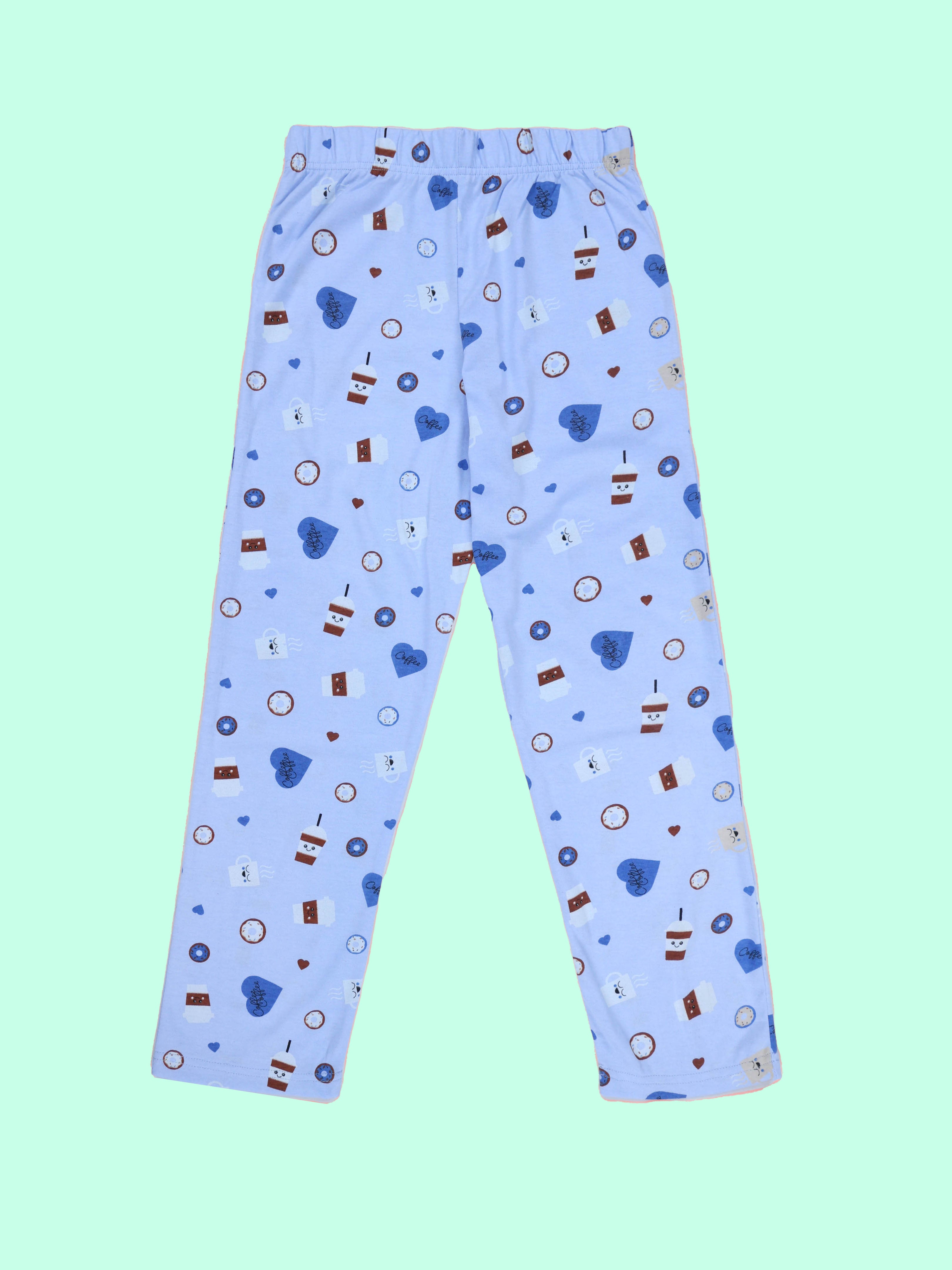 KiddoPanti Boys Cotton All-Over Printed Pyjama Pant With Single Pocket Pack of 2