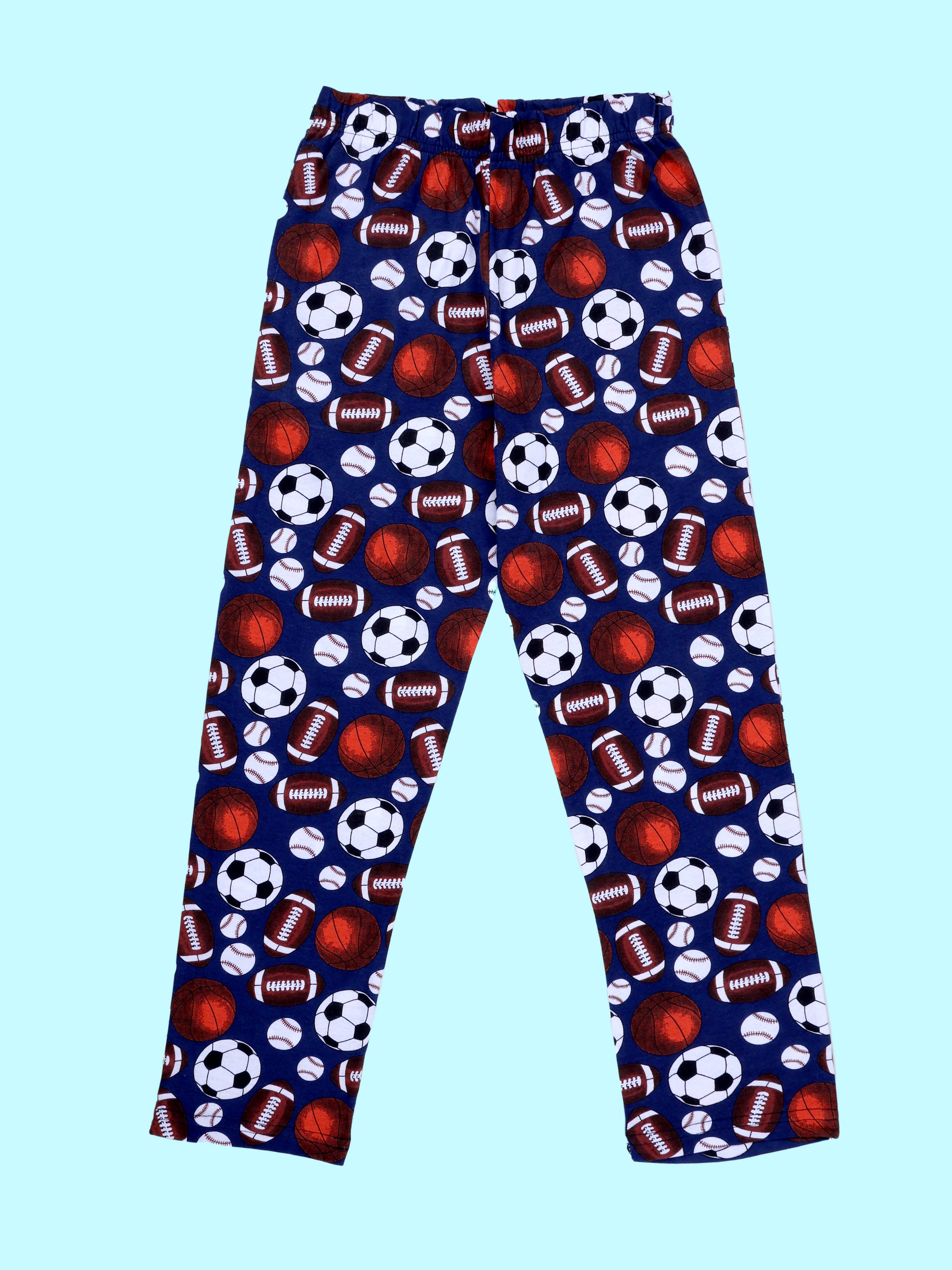 KiddoPanti Boys Cotton All-Over Printed Pyjama Pant With Single Pocket Pack of 2