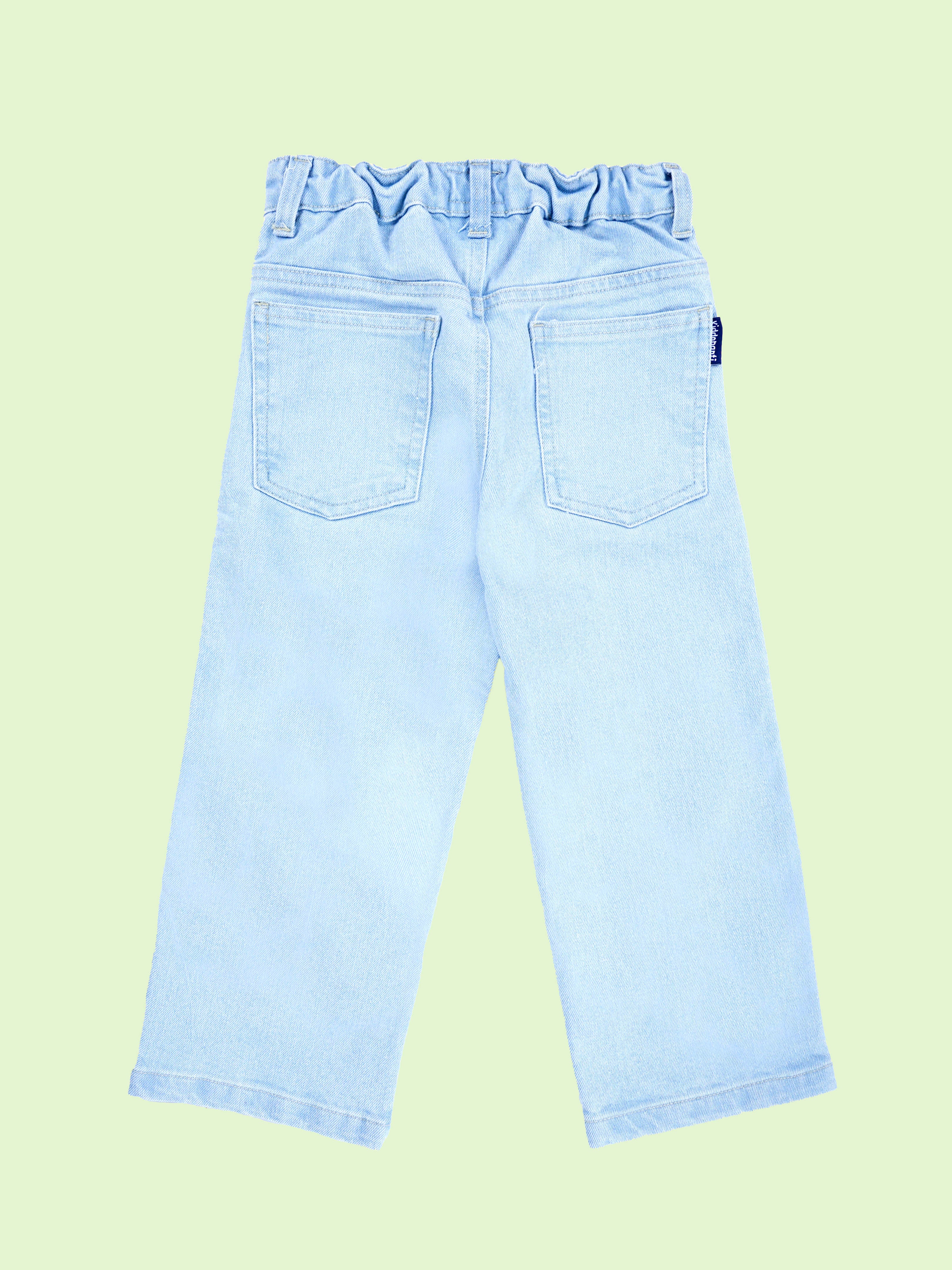 Boys Cotton Woven Half Sleeves Textured With Star Puff Printed Shirt With Denim Woven Straight Fit Jeans Set