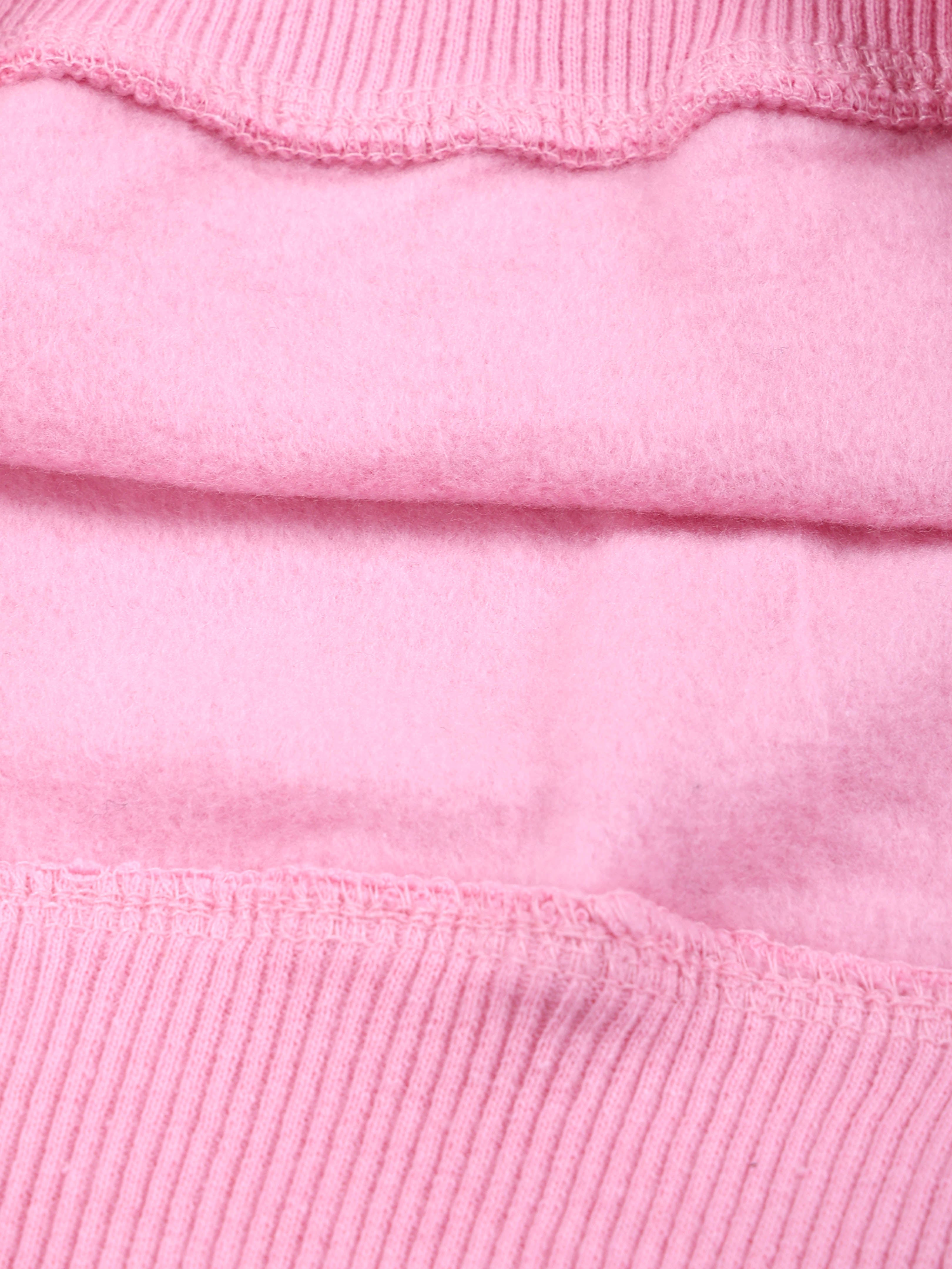 Kiddopanti Boys Solid Fleece Round Neck Sweatshirt