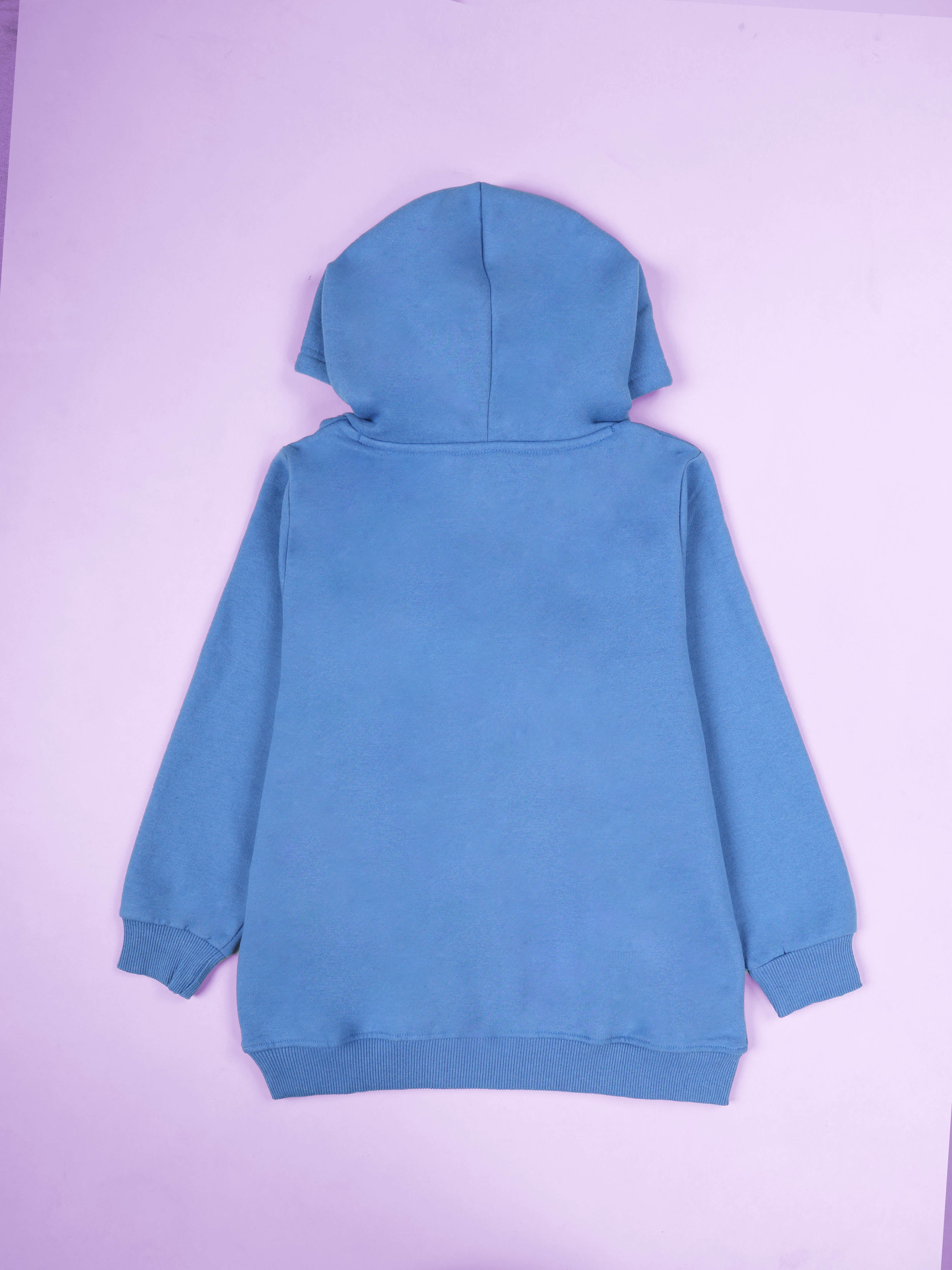 Kiddopanti Unisex Solid Full Sleeve Hooded Sweatshirt Pack of 2