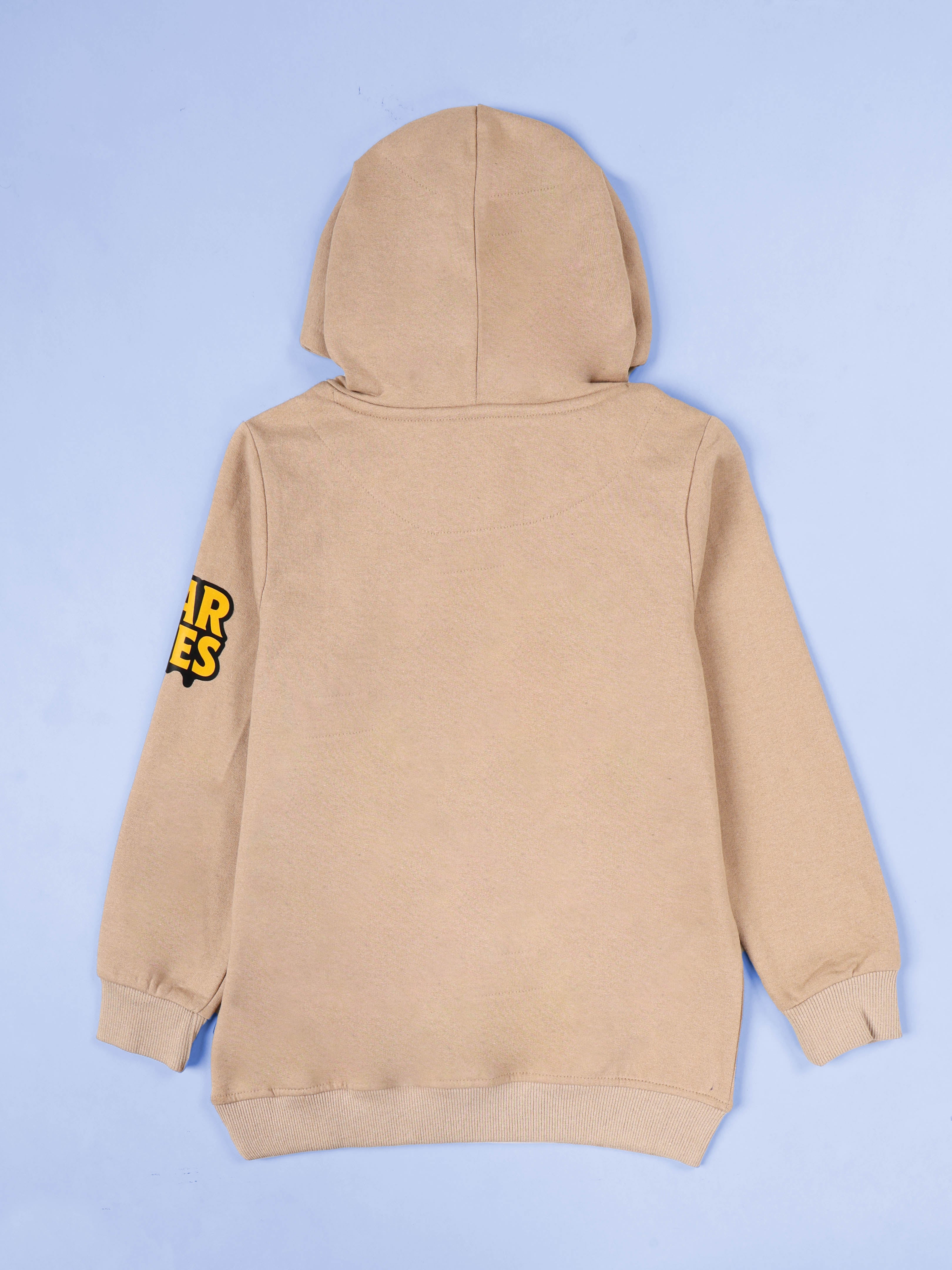 Kiddopanti Boys Printed Fleece Pullover Hoodie Sweatshirt Pack of 2