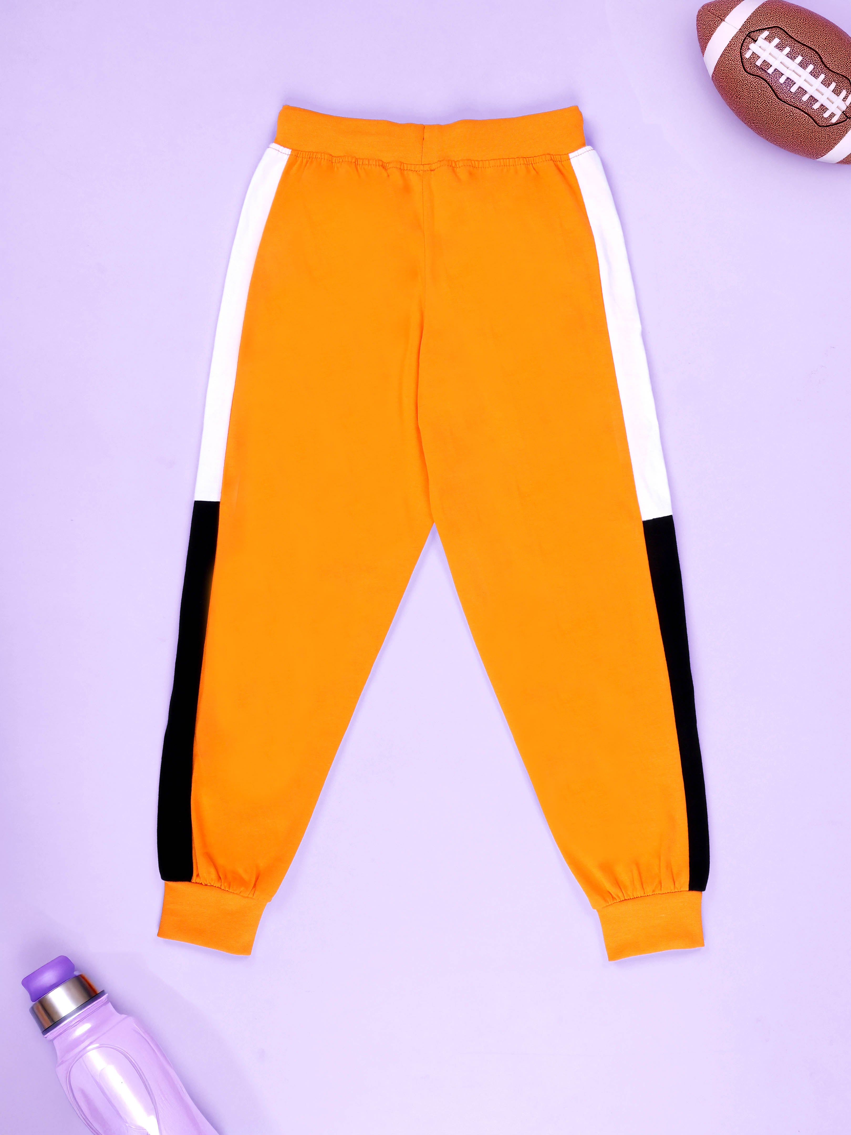 Boys Cotton Cut & Sew Track Pants with Drawcord