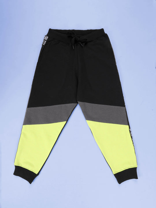 KiddoPanti Boys Cut and Sew with New York City Side Seam Tape Track Pant