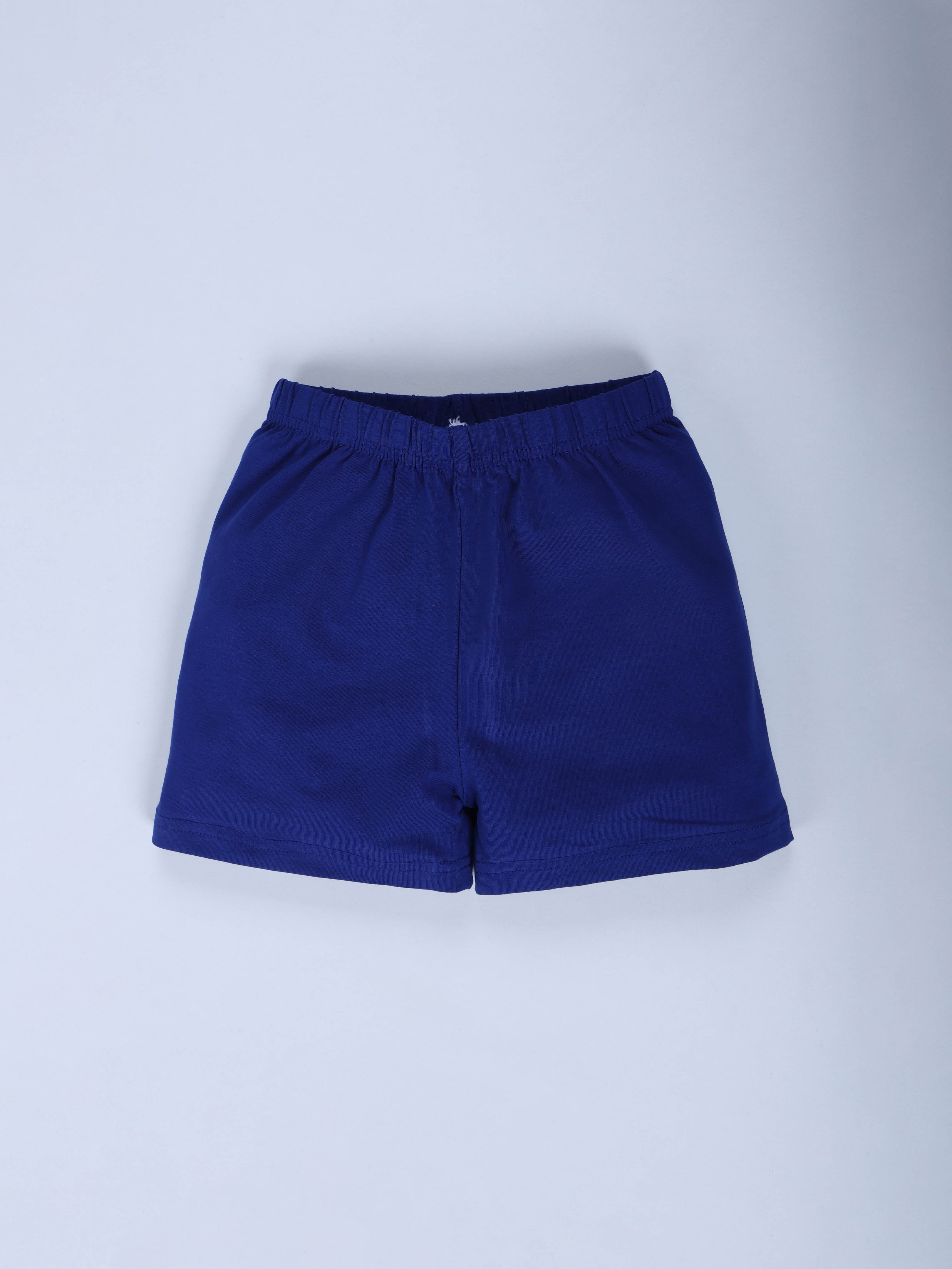 KiddoPanti Girls Cotton Thigh Length Cycling Shorts Pack of 3