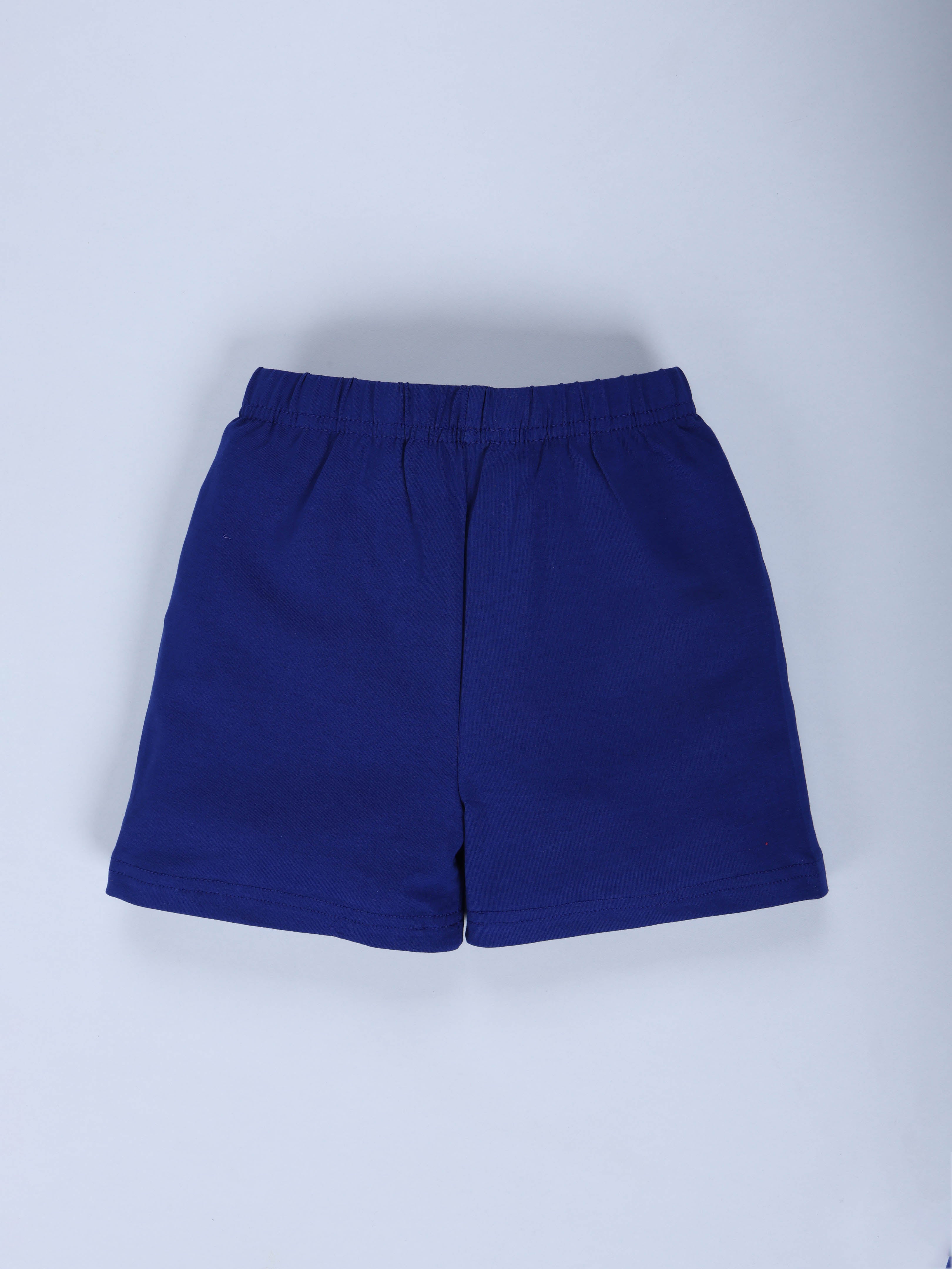 KiddoPanti Girls Cotton Thigh Length Cycling Shorts Pack of 3