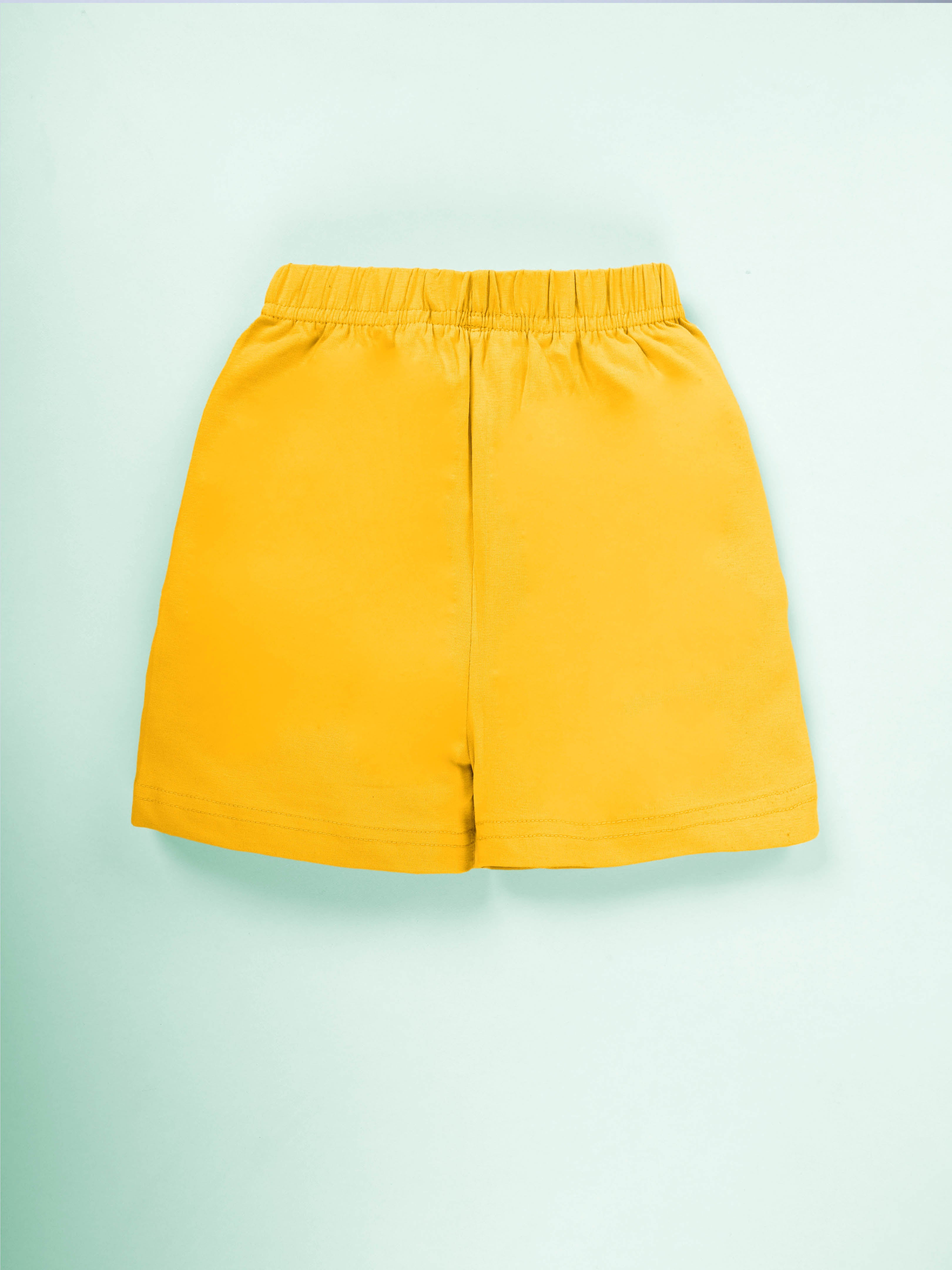 KiddoPanti Girls Cotton Thigh Length Cycling Shorts Pack of 3