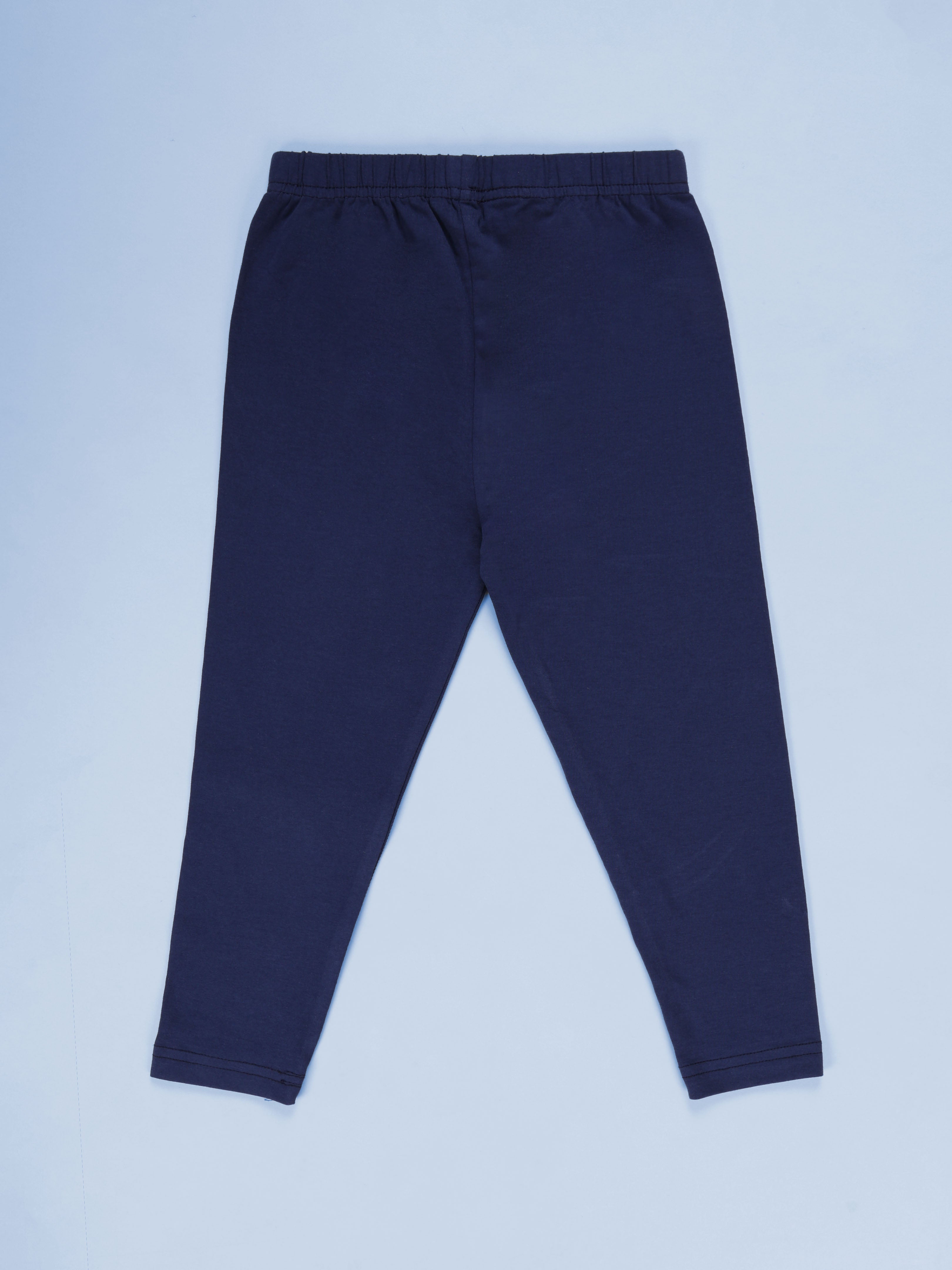 KiddoPanti Girls Flower Printed Ankle Length Legging