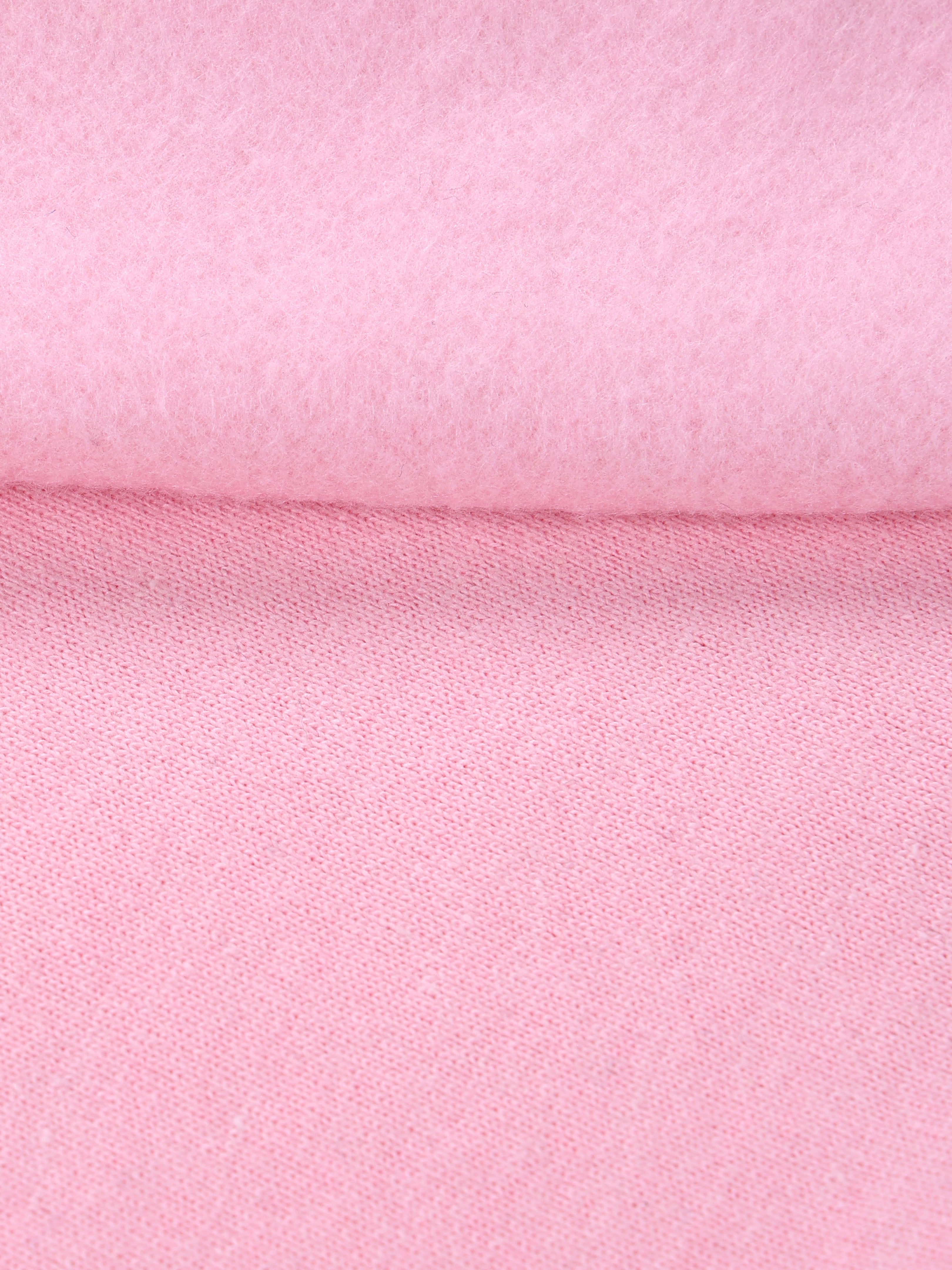 Kiddopanti Girls Fleece Round Neck Full Sleeve Sweatshirt With Badges Pack of 2