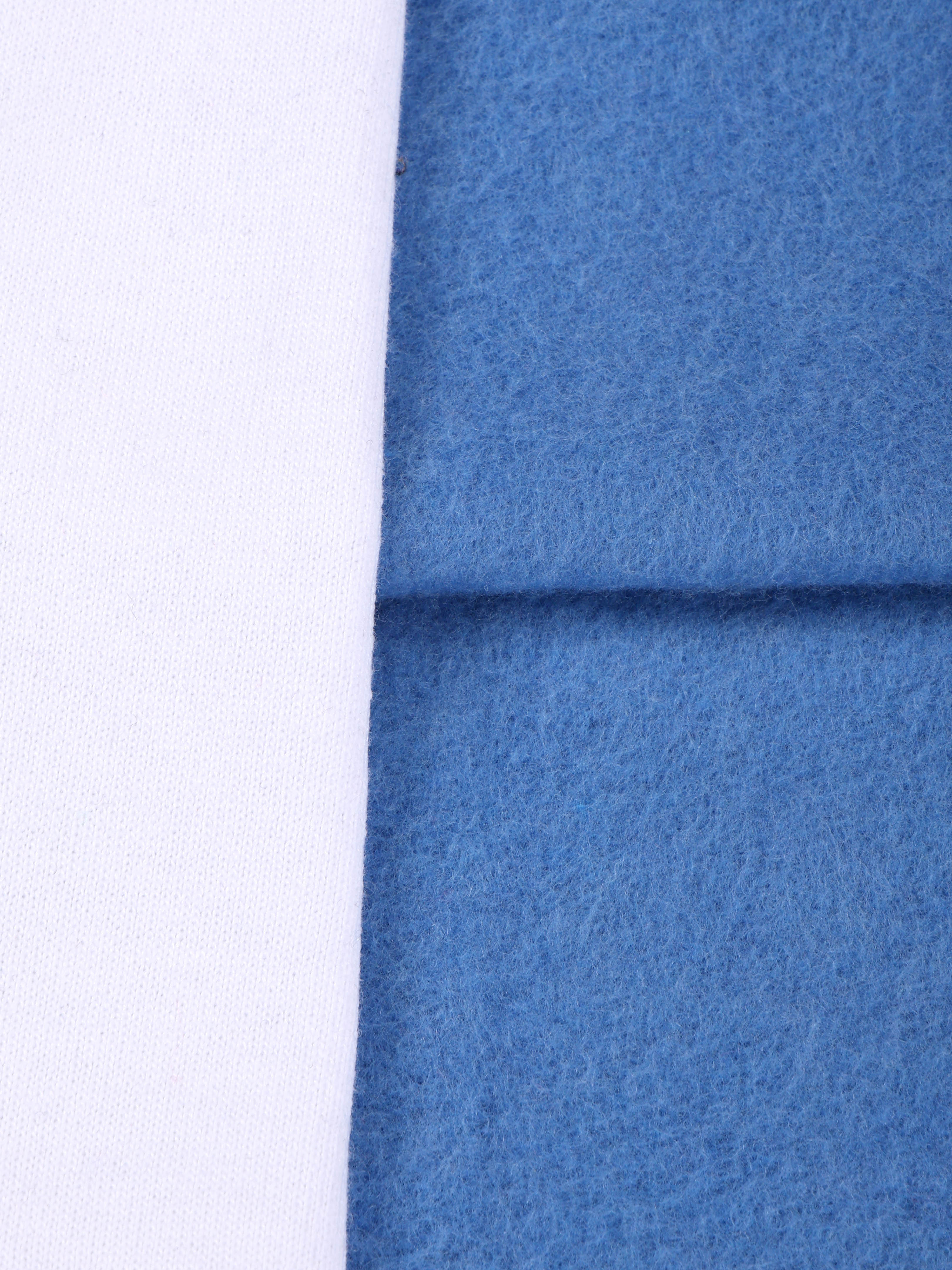 Kiddopanti Girls Fleece Colorblock Round Neck Pullover Sweatshirt with Flared Utility Cargo Pant Set