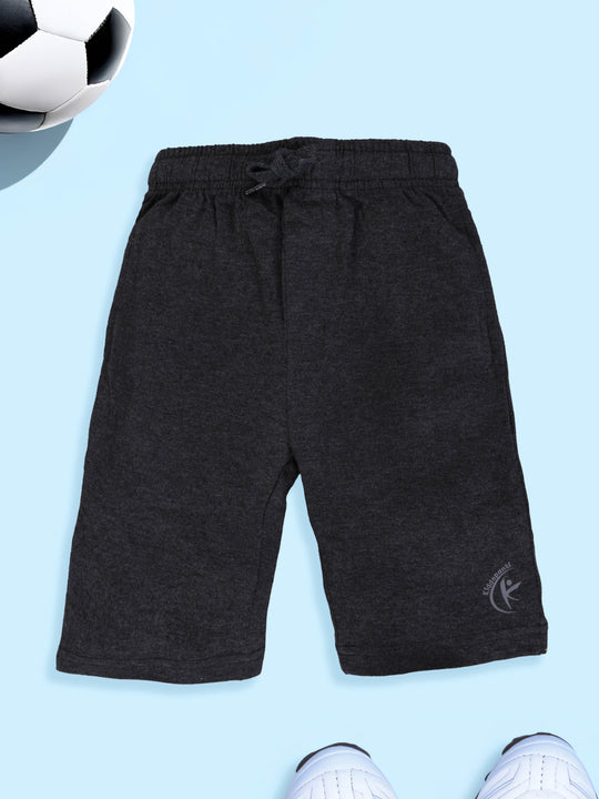 Boys Cotton Knit Knee length Basic Short