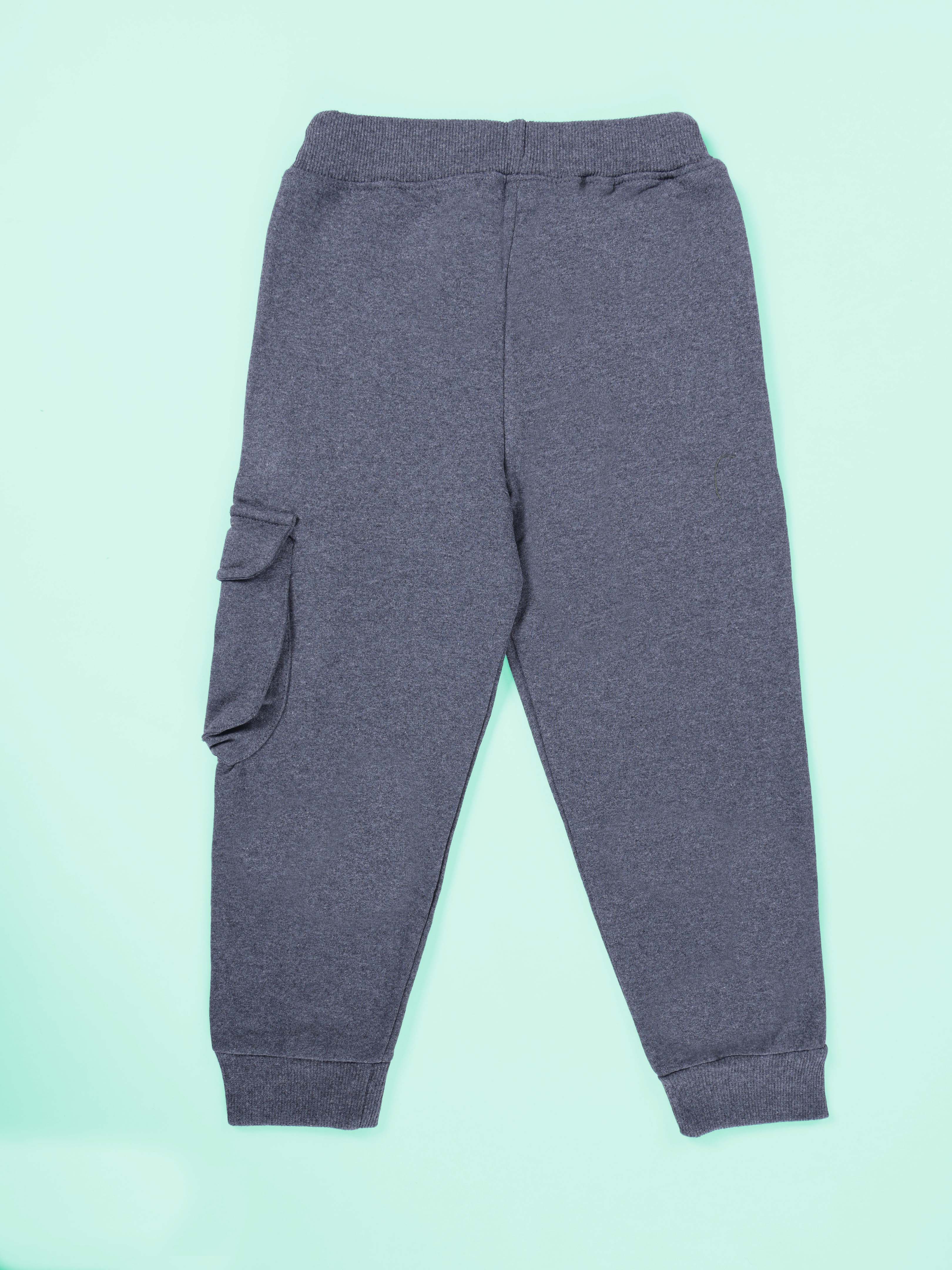Boys Fleece Cargo Track pant