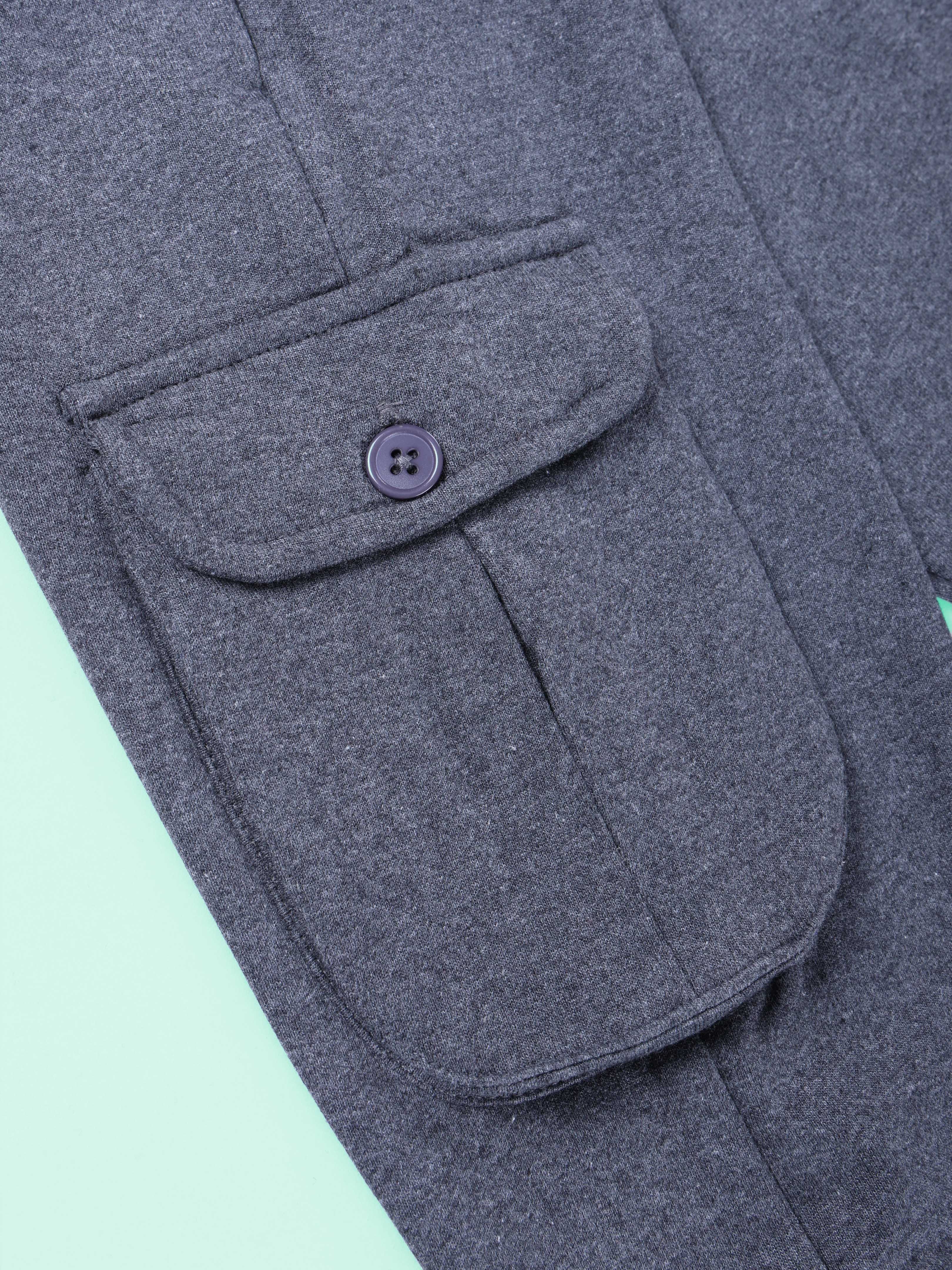 Boys Fleece Cargo Track pant