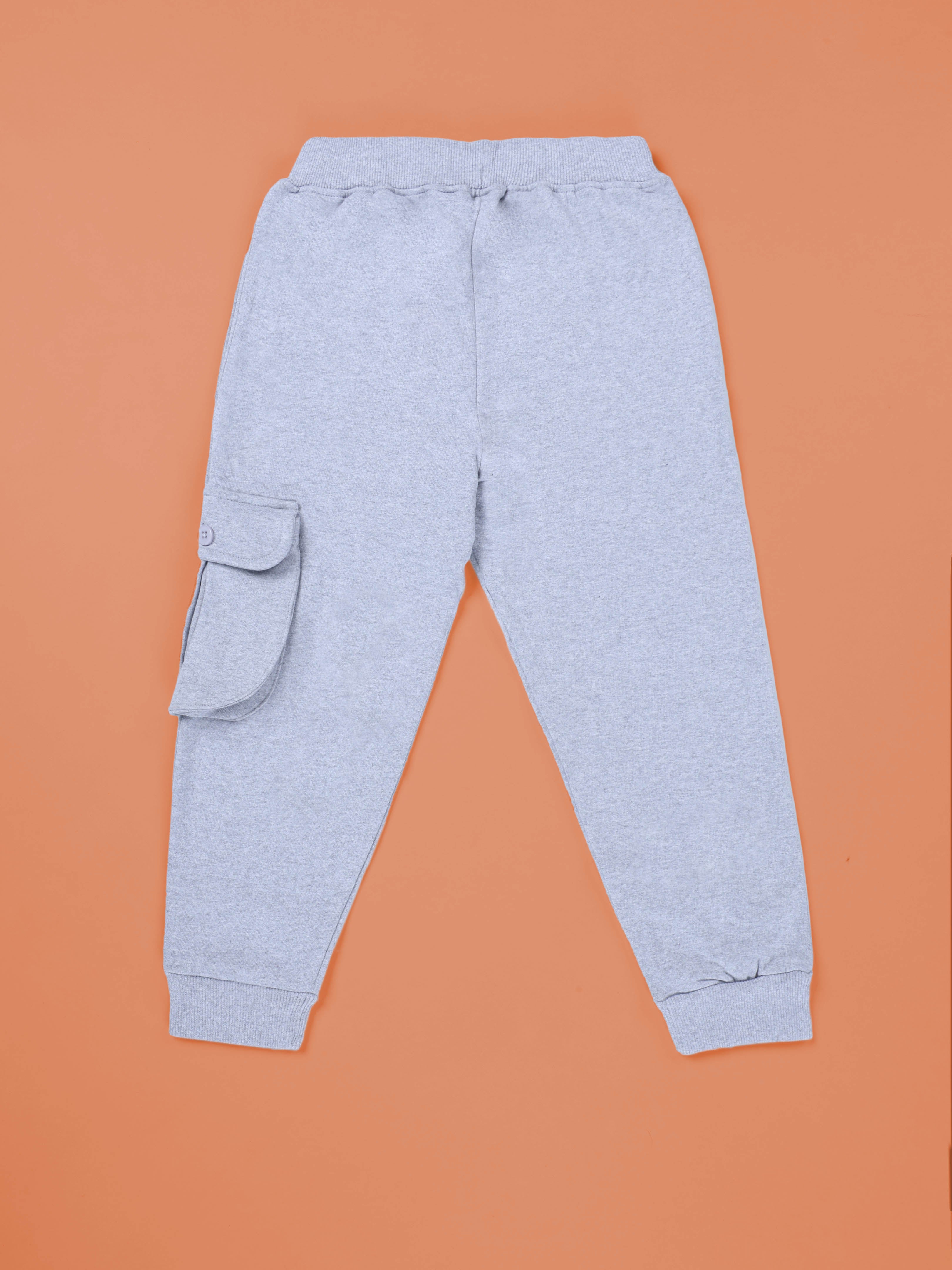 Boys Fleece Cargo Track pant