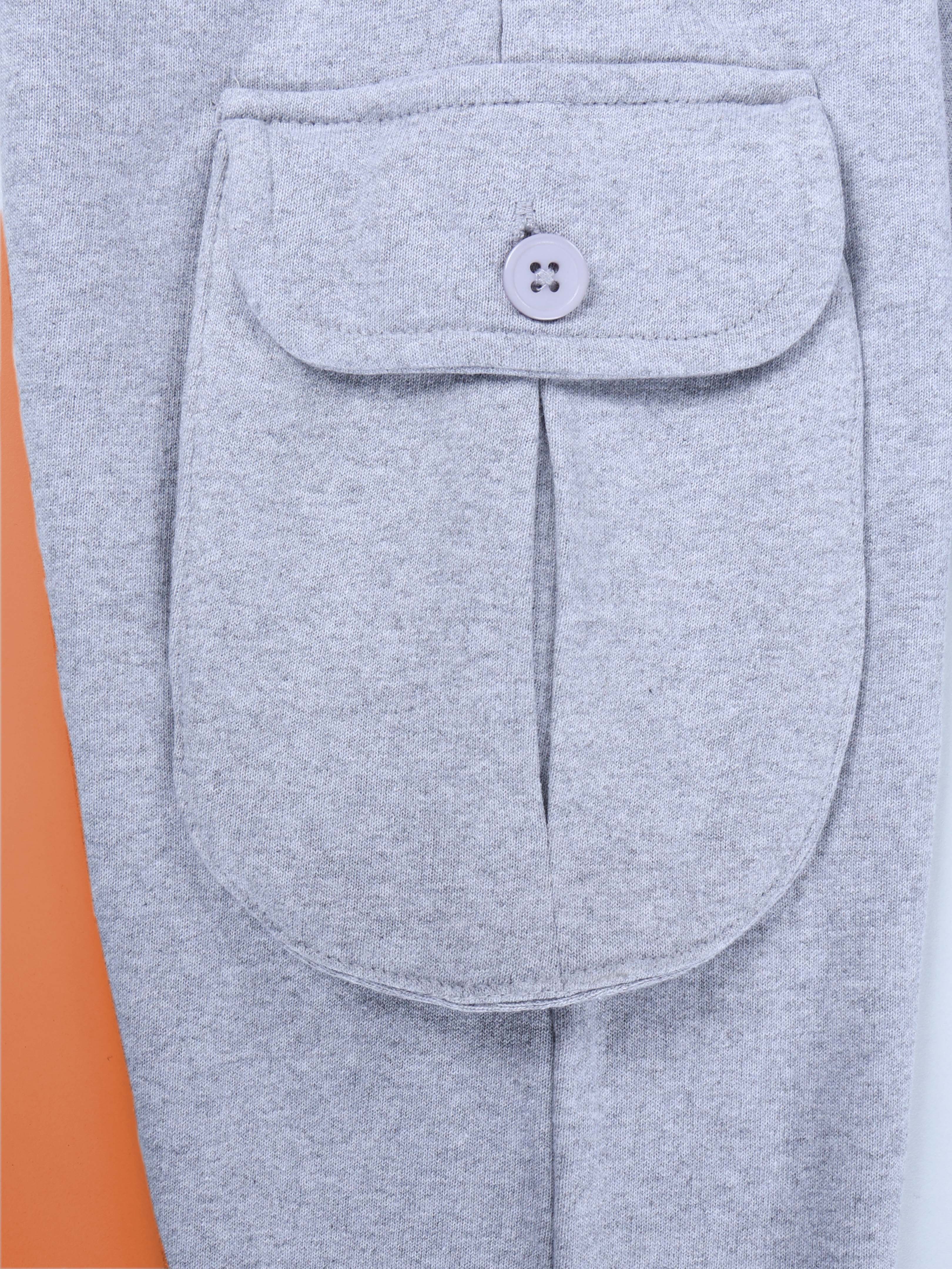 Boys Fleece Cargo Track pant