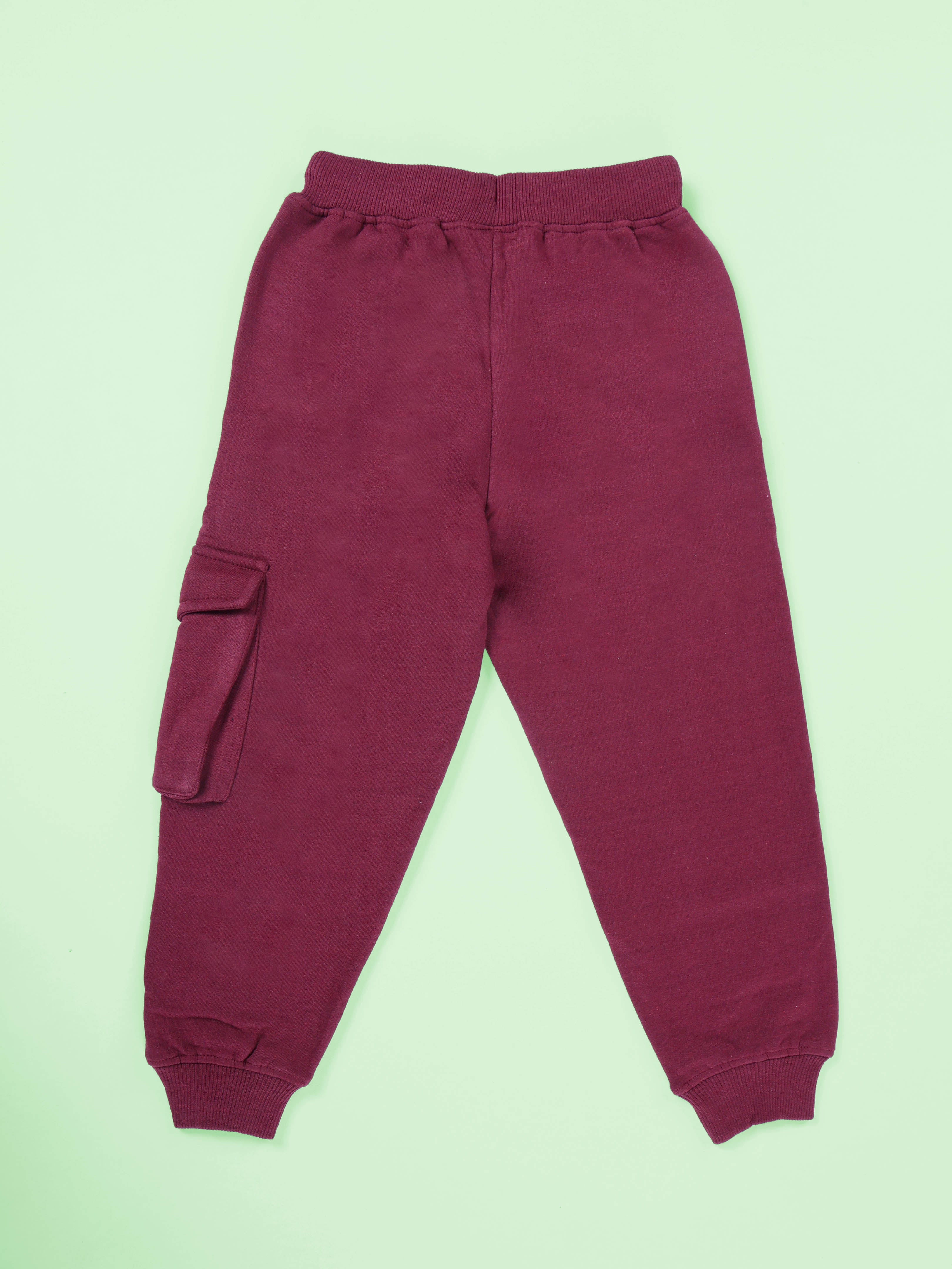 Boys Fleece Cargo Track pant
