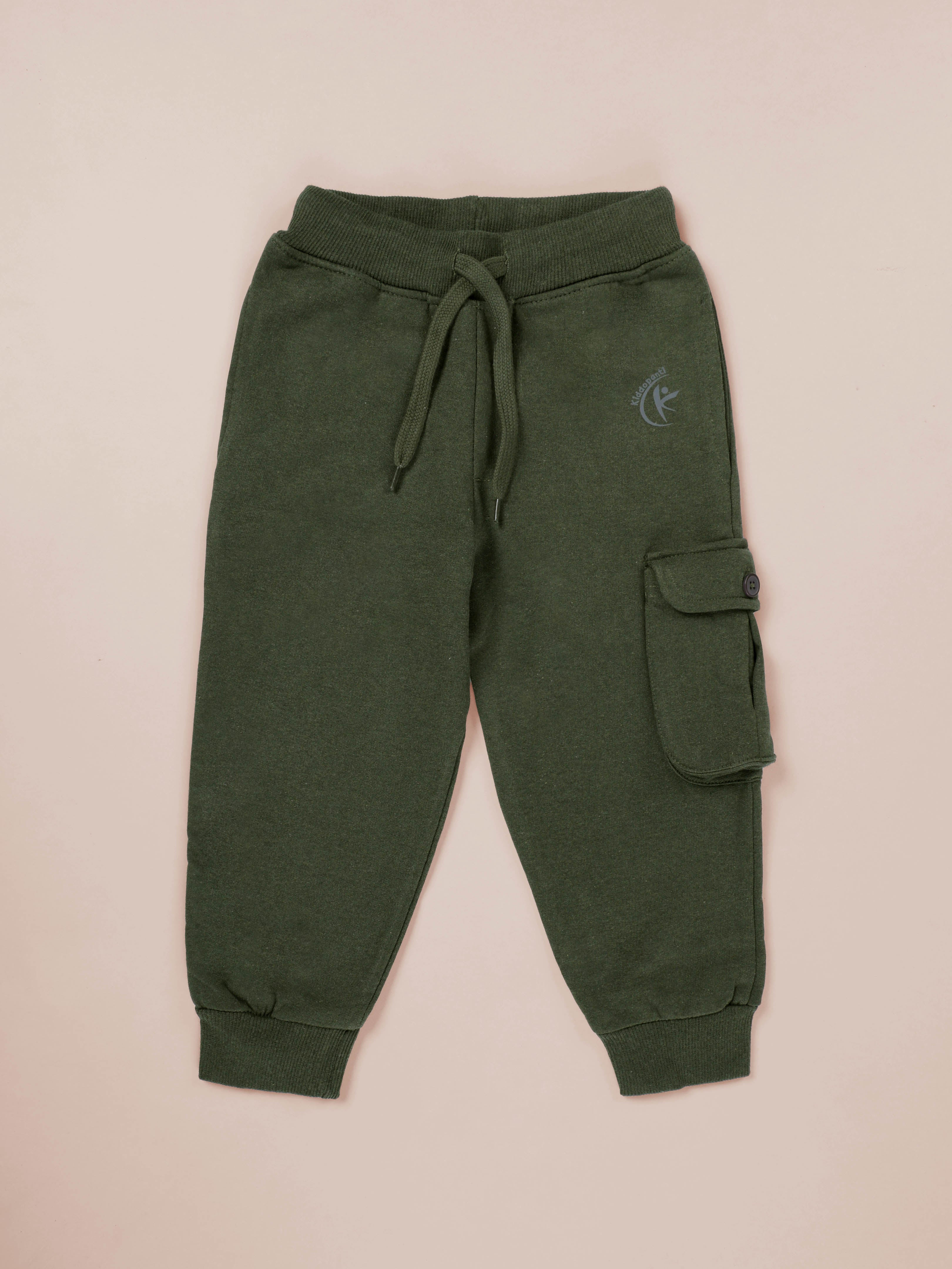 Boys Fleece Cargo Track pant