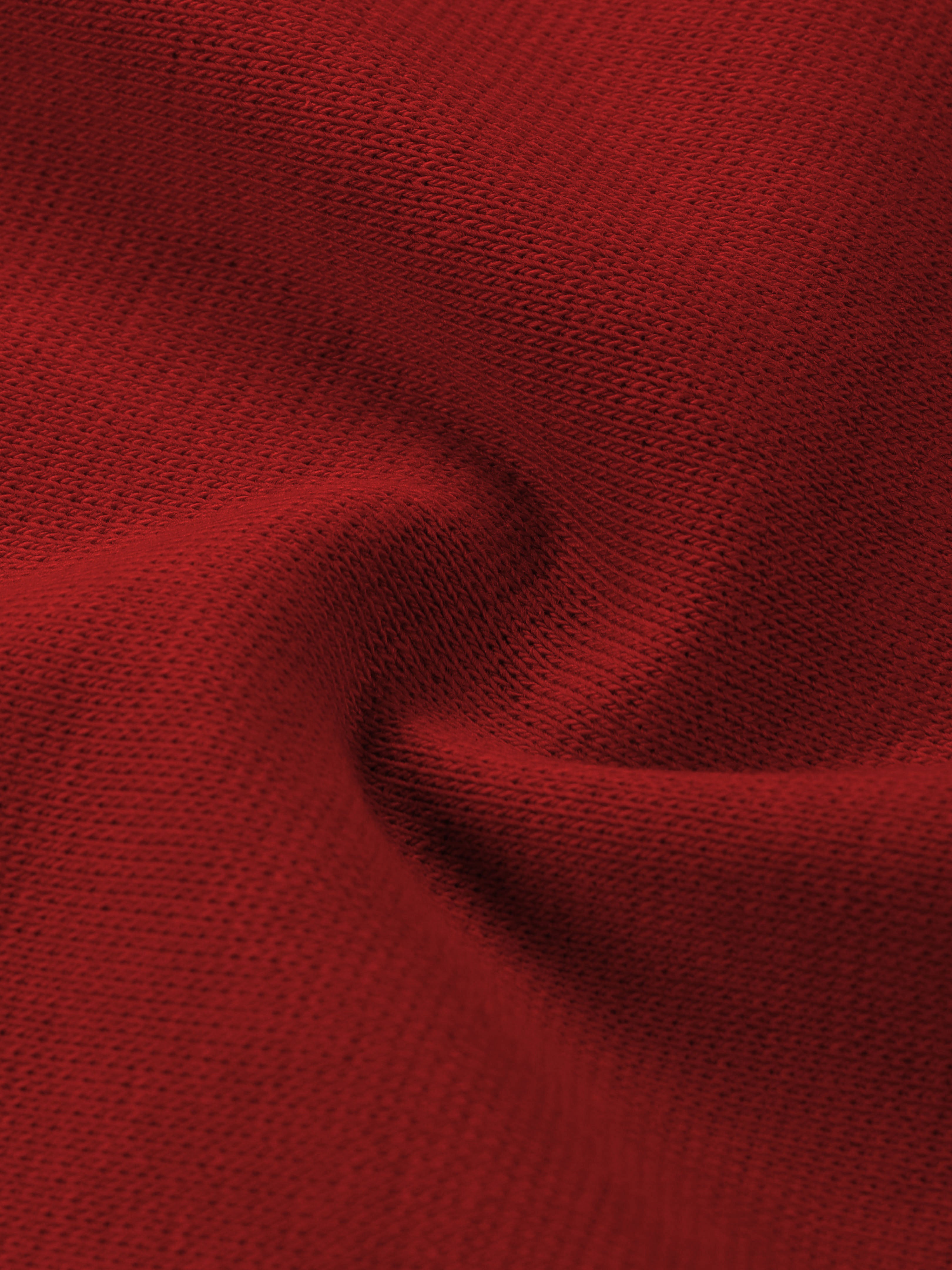 Solid Full Sleeve Henley Neck Rib Tee