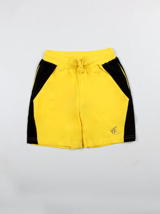 Boys Cotton Shorts with Side Panel