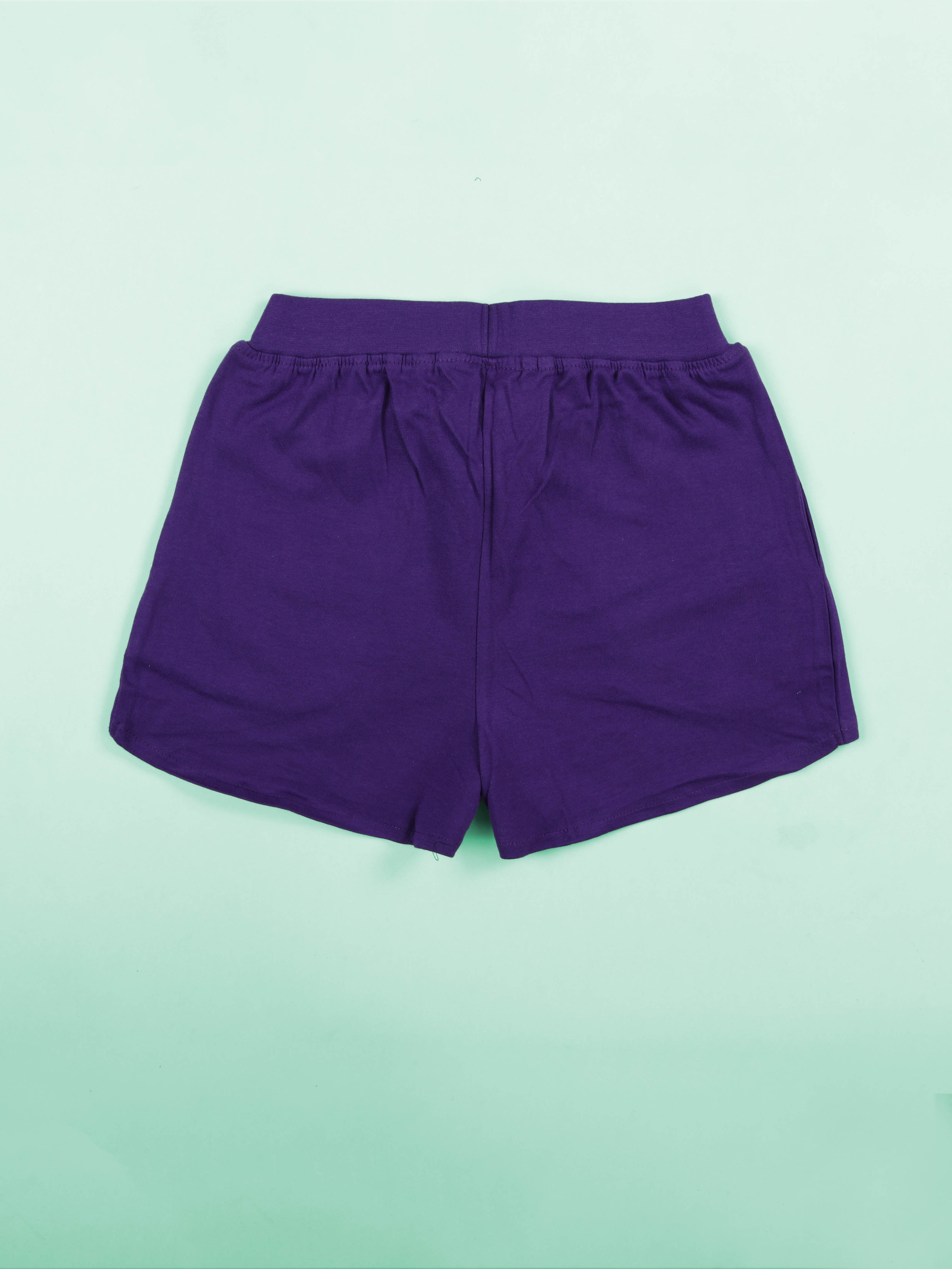 Girls Over Lap Shorts With Bow