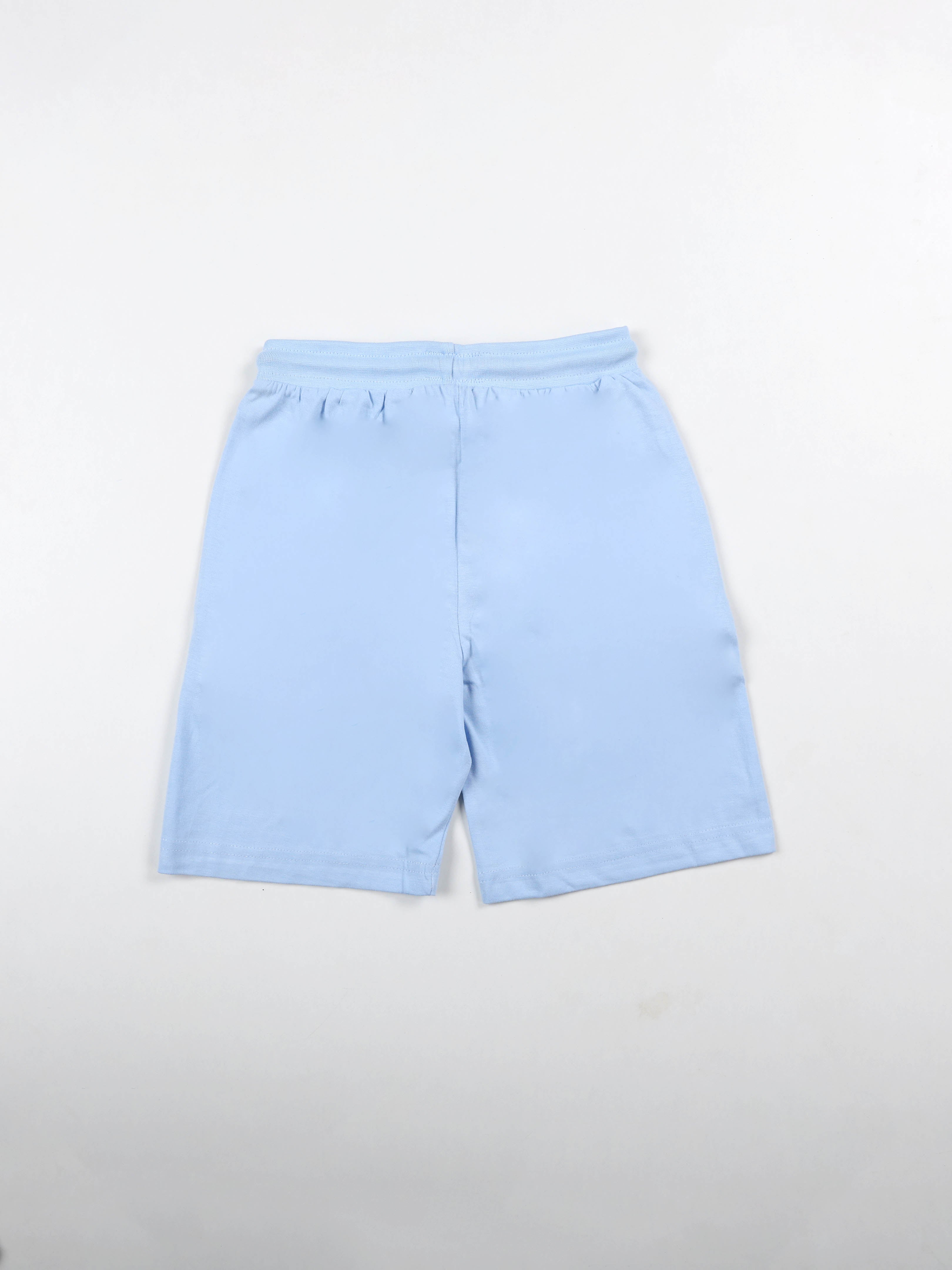Boys Knit Shorts With Zipper Pocket