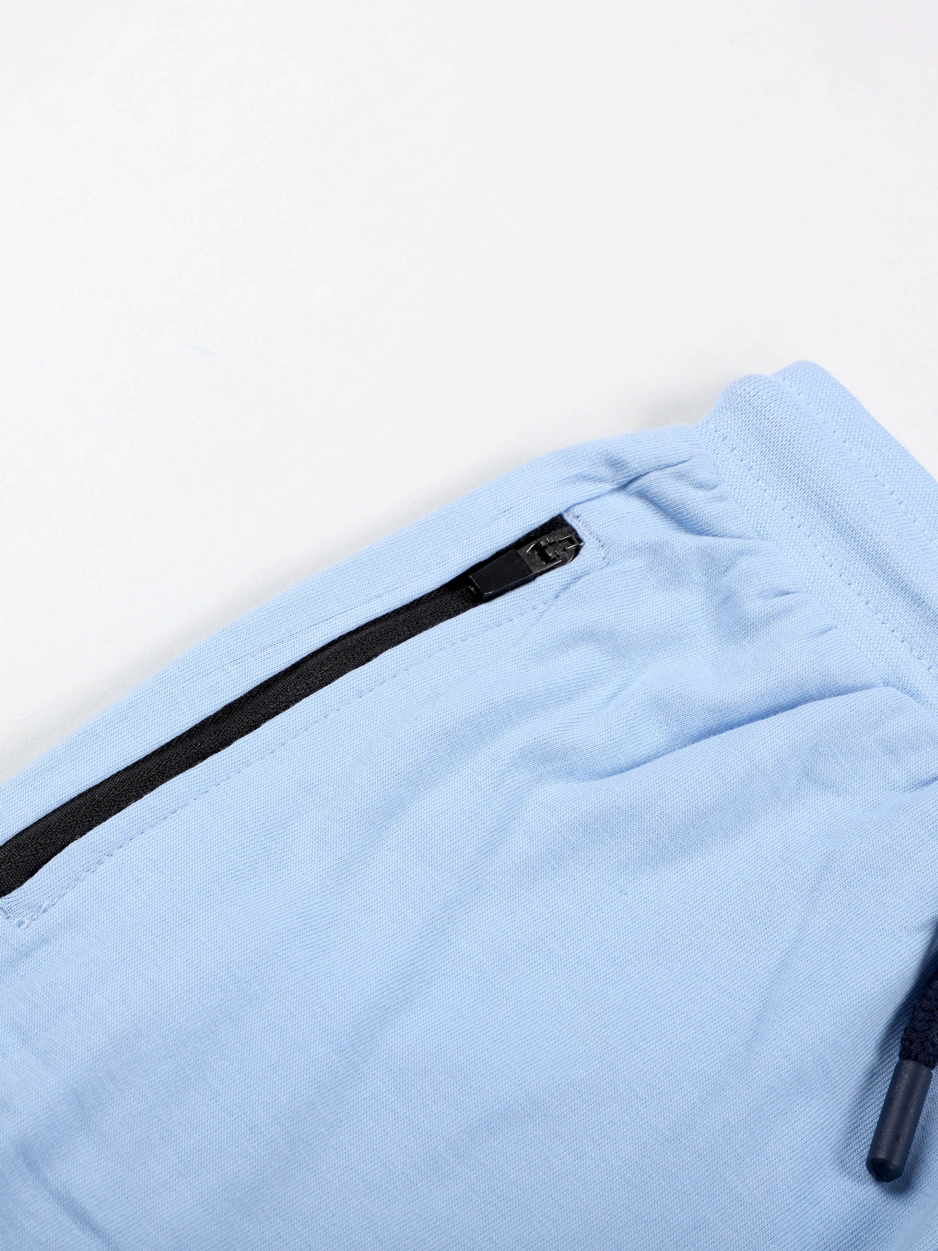 Boys Knit Shorts With Zipper Pocket