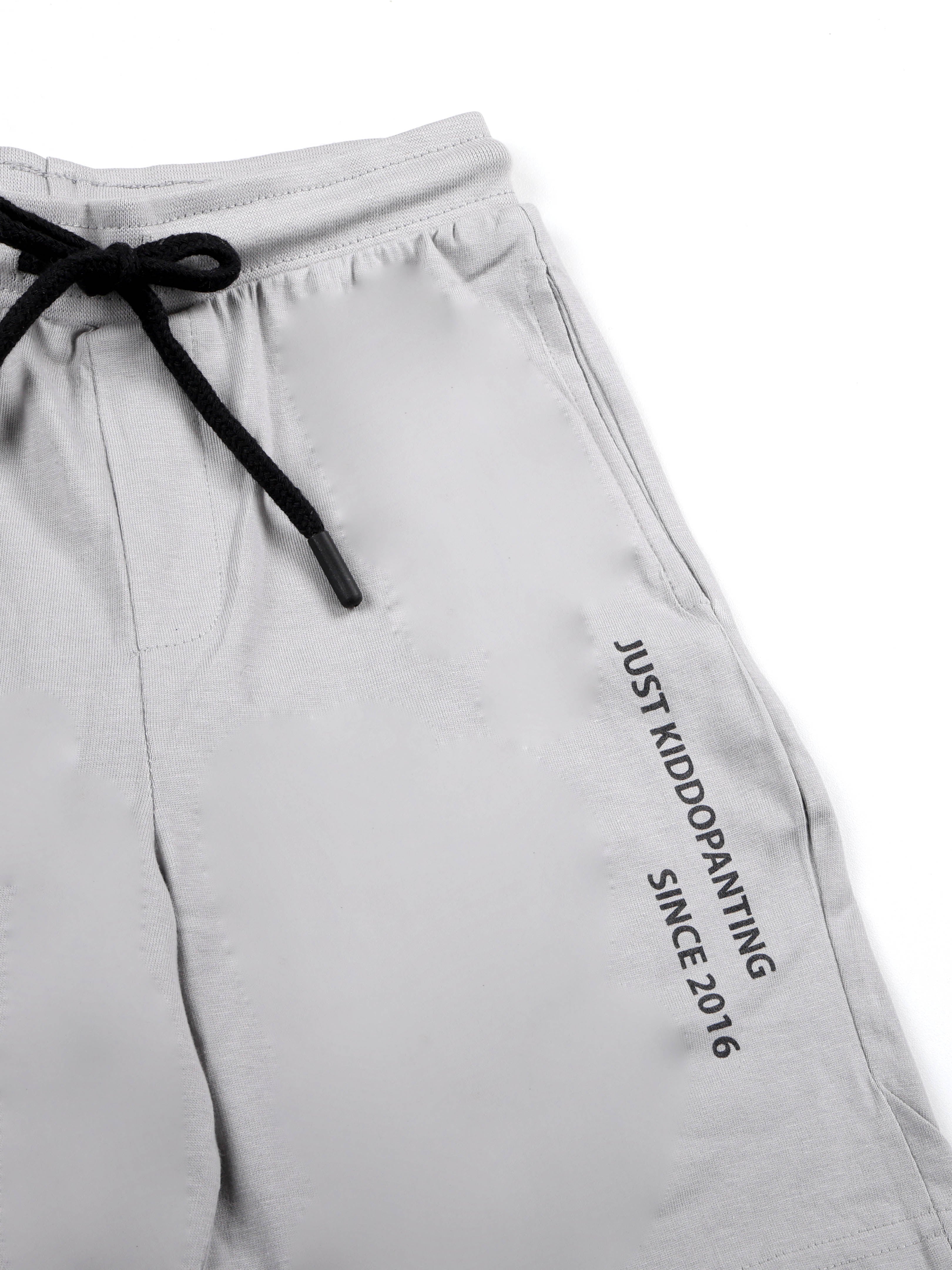 Boys Knit Shorts With Zipper Pocket