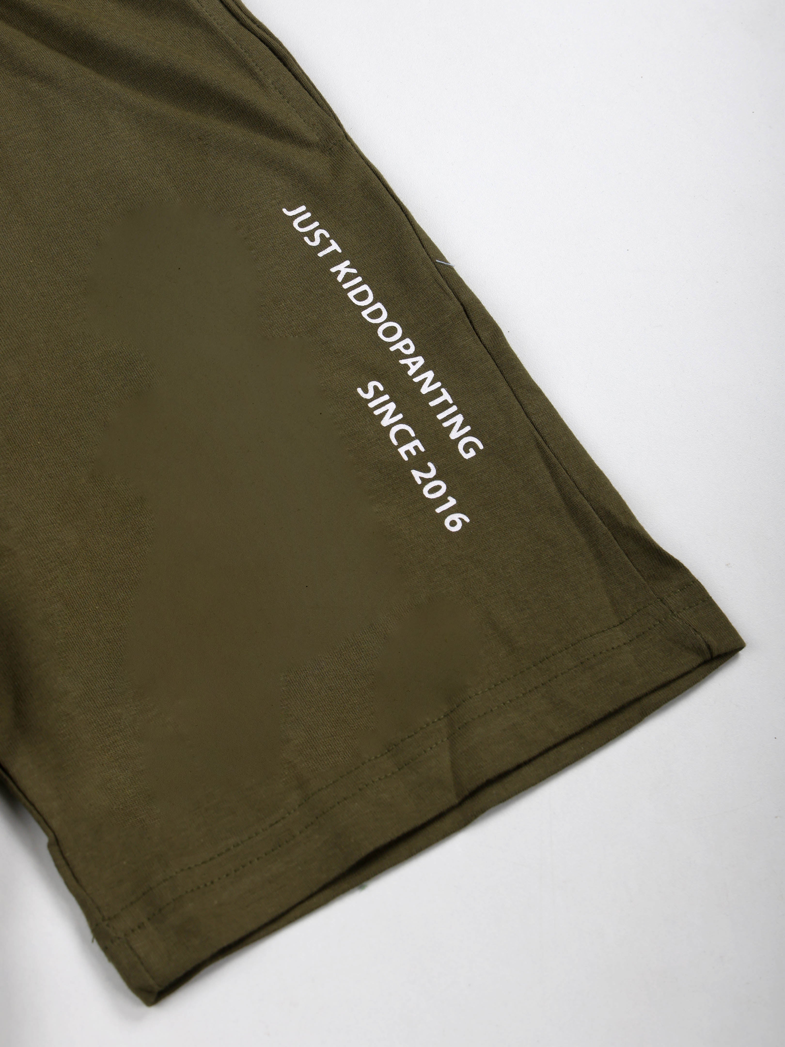 Boys Knit Shorts With Zipper Pocket