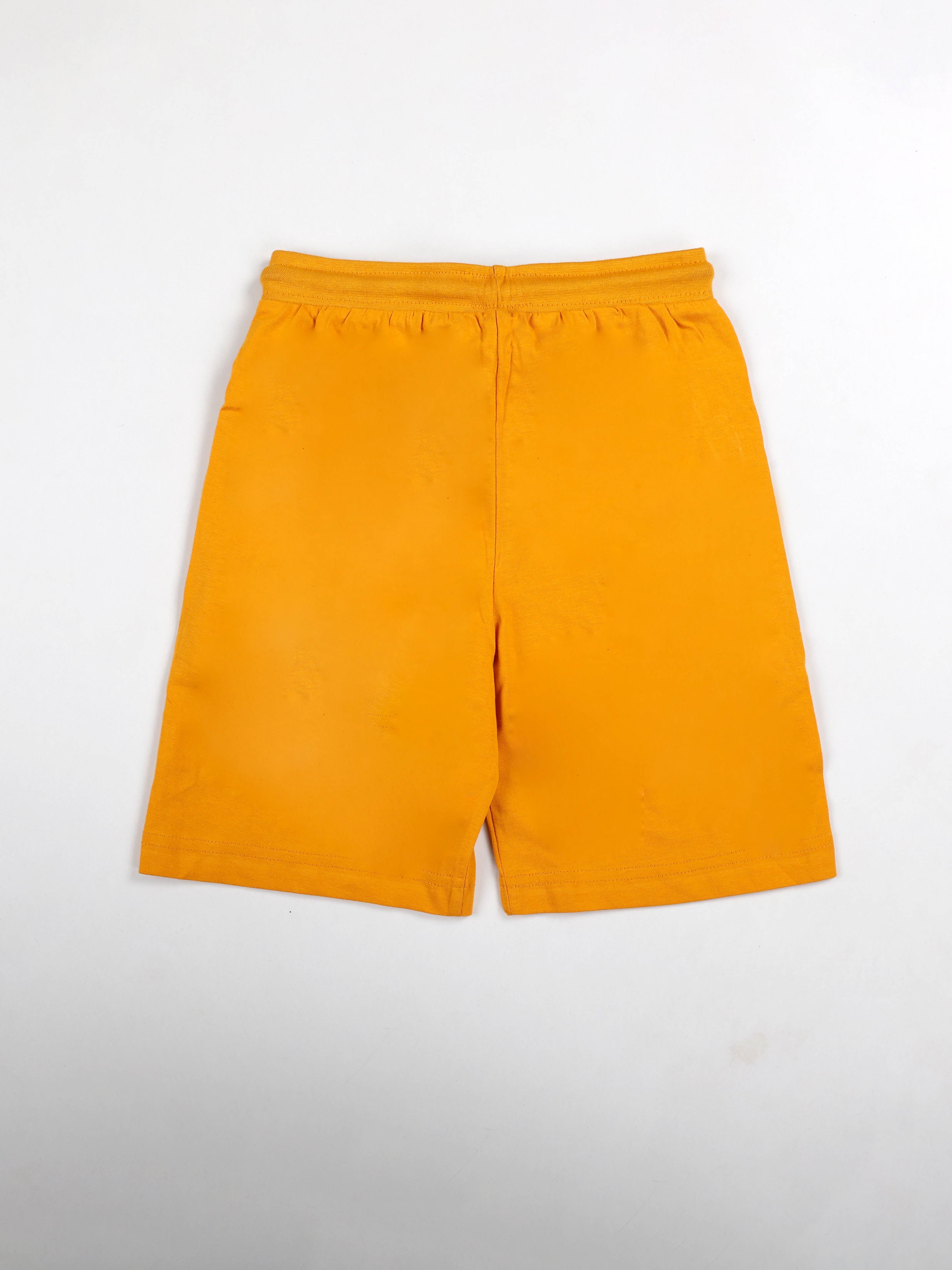Boys Knit Shorts With Zipper Pocket
