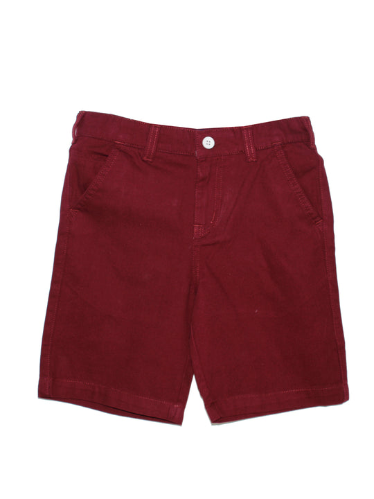 Boys Formal Solid Shorts