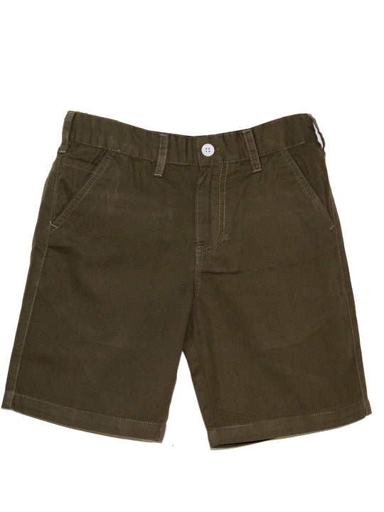 Boys Formal Solid Shorts