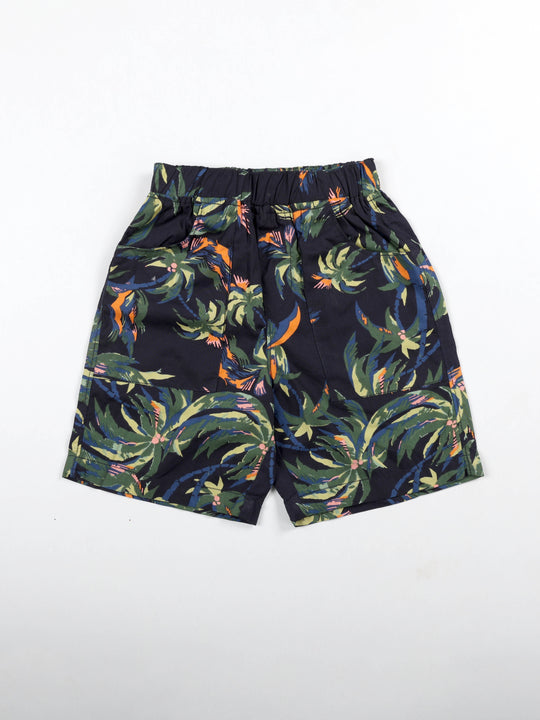 Kiddopanti Boys Cotton Woven All Over Printed Shorts